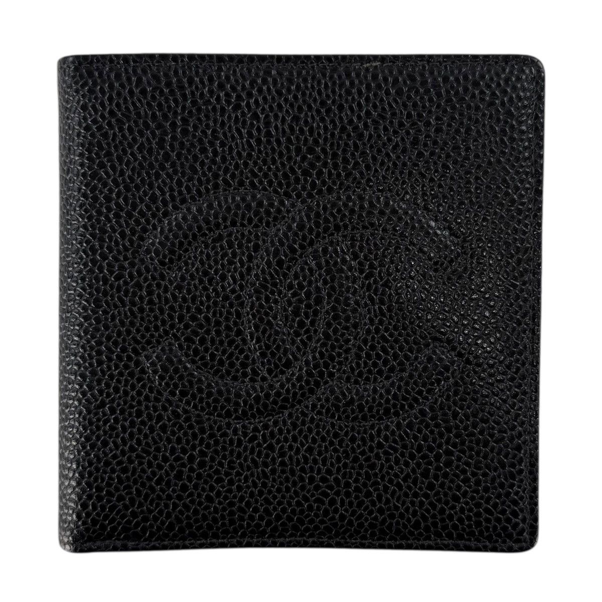Chanel Chanel CC Caviar Leather Bifold Wallet Size ONE SIZE - 1 Thumbnail