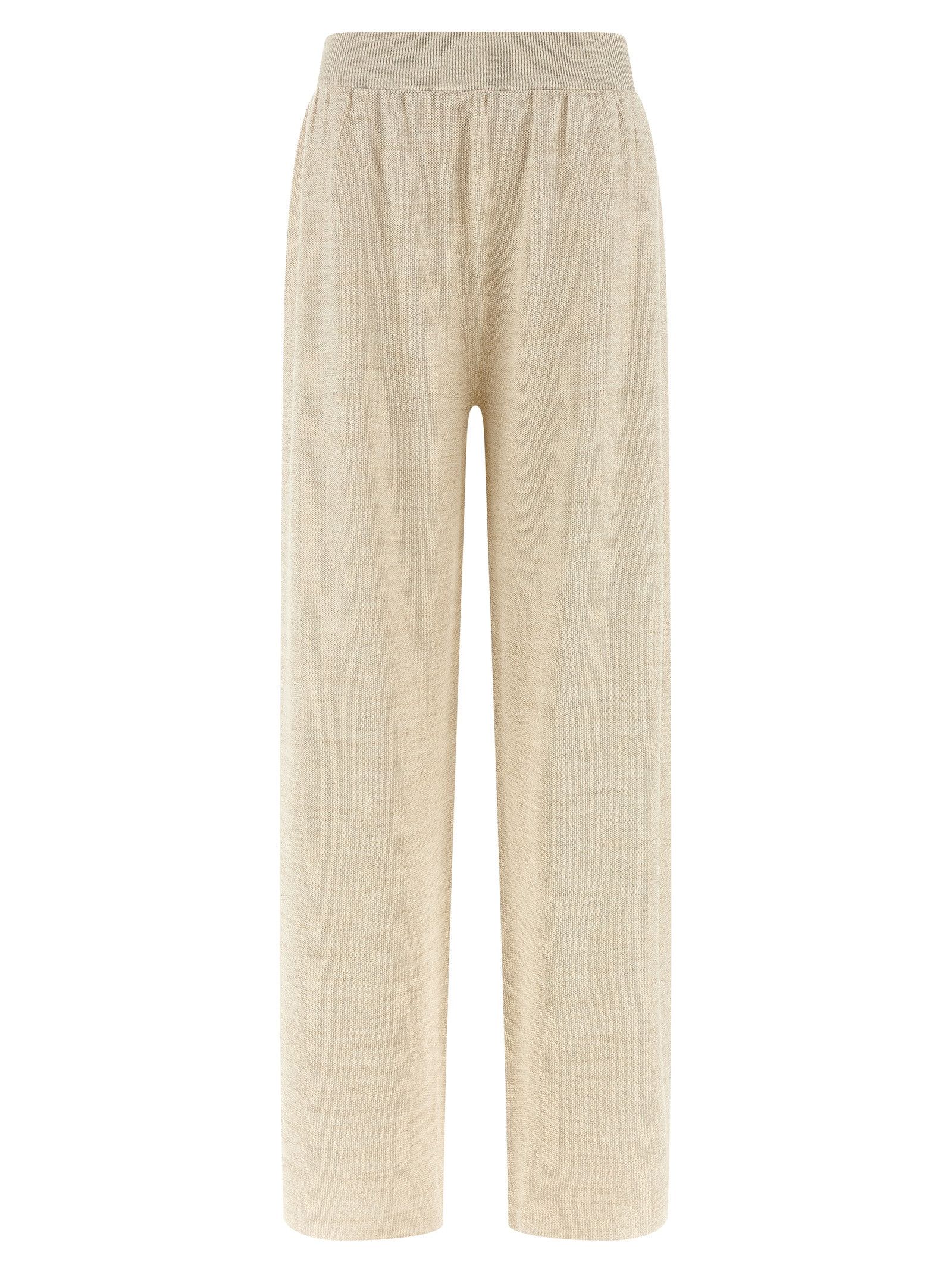 Fabiana Filippi Lamé thread trousers Size 28" / US 6 / IT 42 - 1 Thumbnail