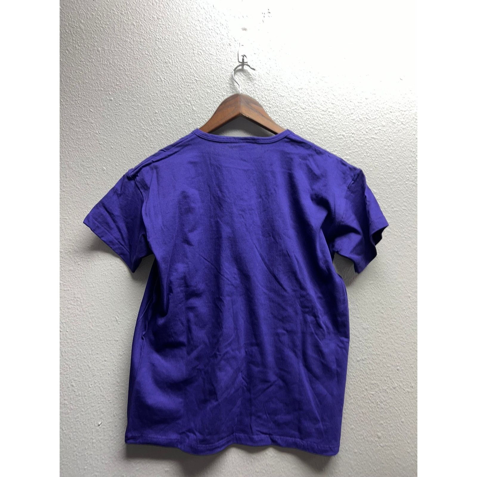 Vintage 90s Women's Vintage H.L. Miller Gold Purple Blank Shirt Top Size M / US 6-8 / IT 42-44 - 8 Thumbnail