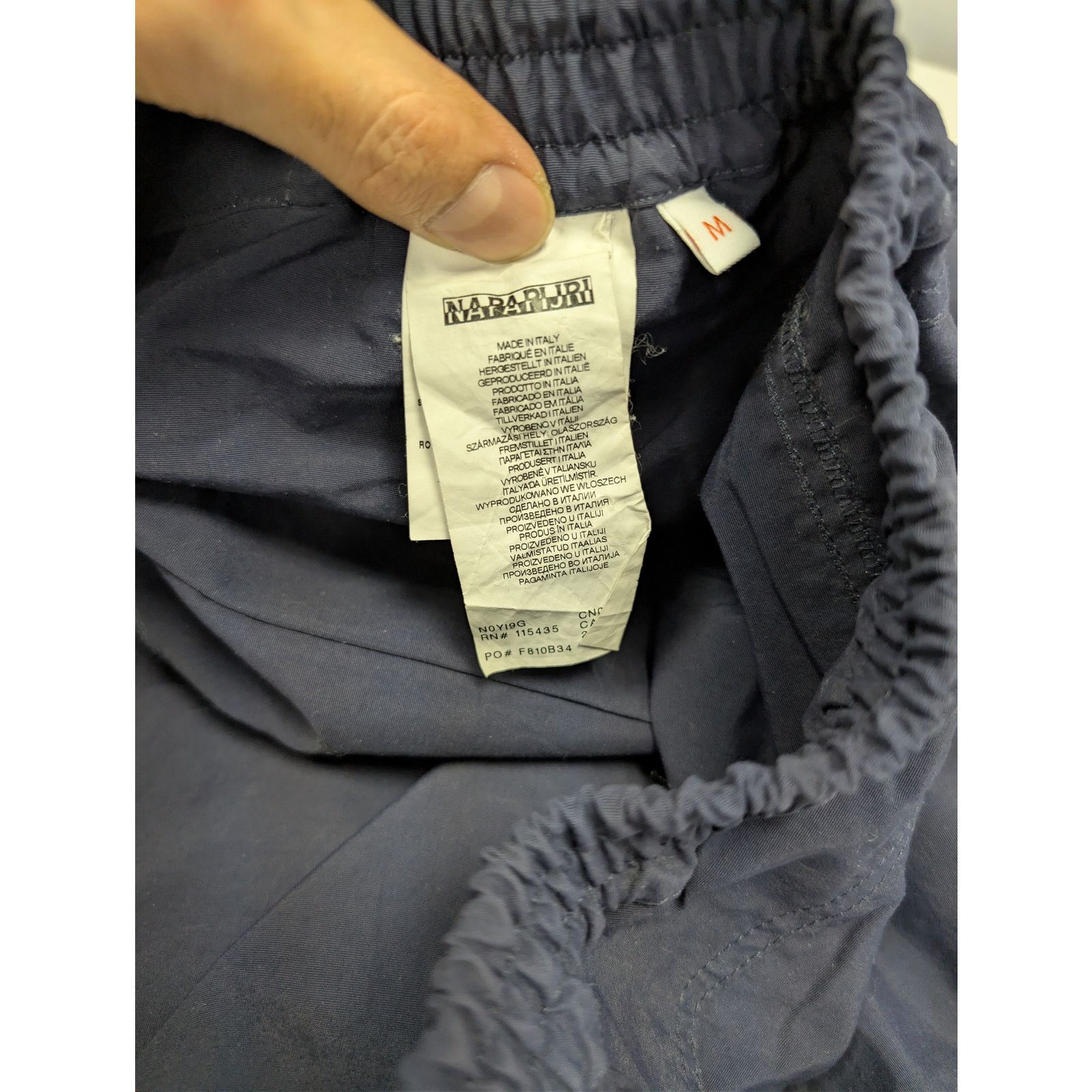 Martine Rose × Napapijri o1rshd1 Distinctive Logo Patch Trousers / Sweatpants in Blue Size US 32 / EU 48 - 19 Thumbnail