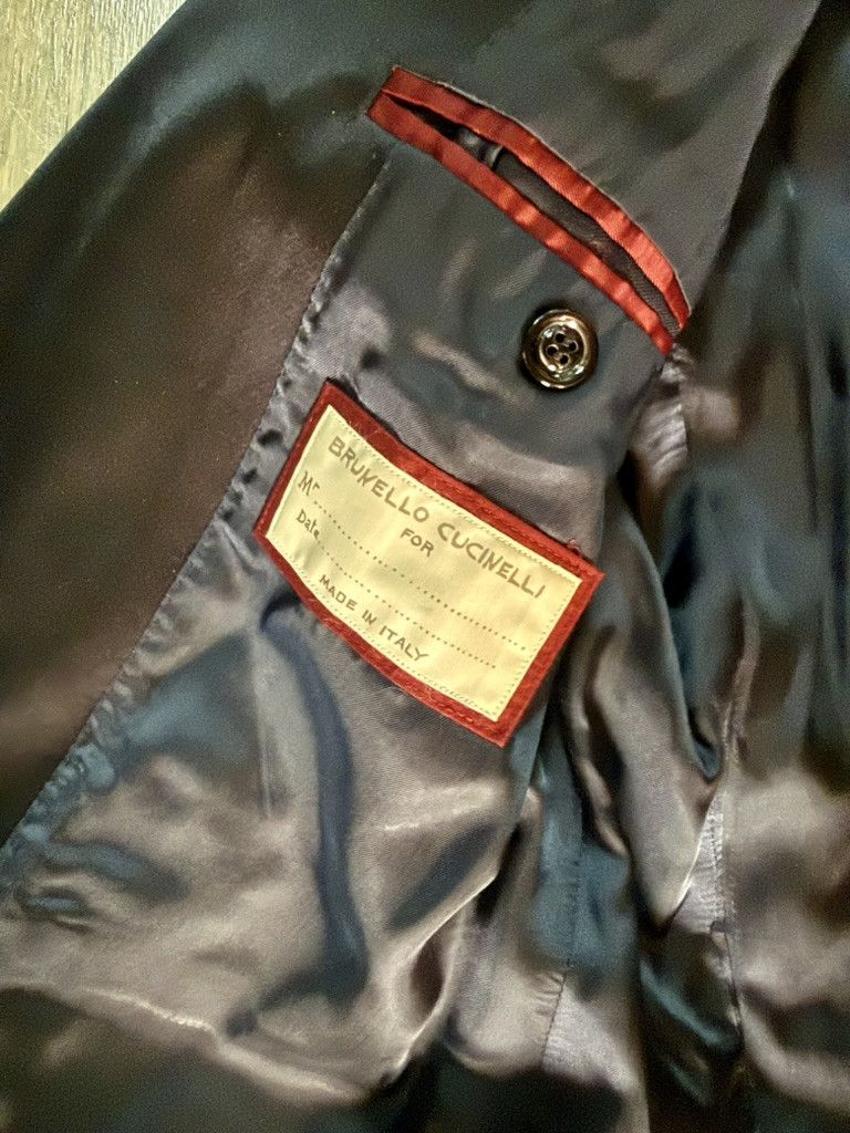 Brunello Cucinelli Brunello Cucinelli tuxedo 44R (midnight blue) Size 44R - 3 Thumbnail