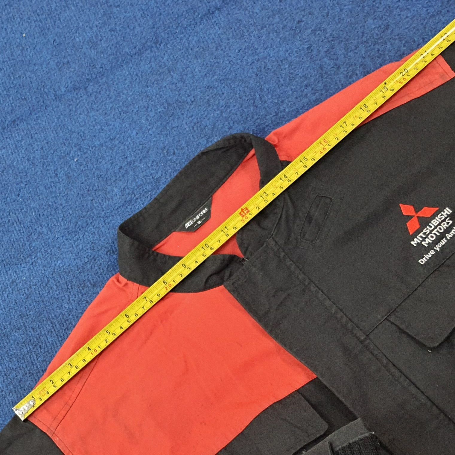 Japanese Brand Vintage Mitsubishi Motor Sports Racing Coverall C257N4 Size US XL / EU 56 / 4 - 11 Thumbnail