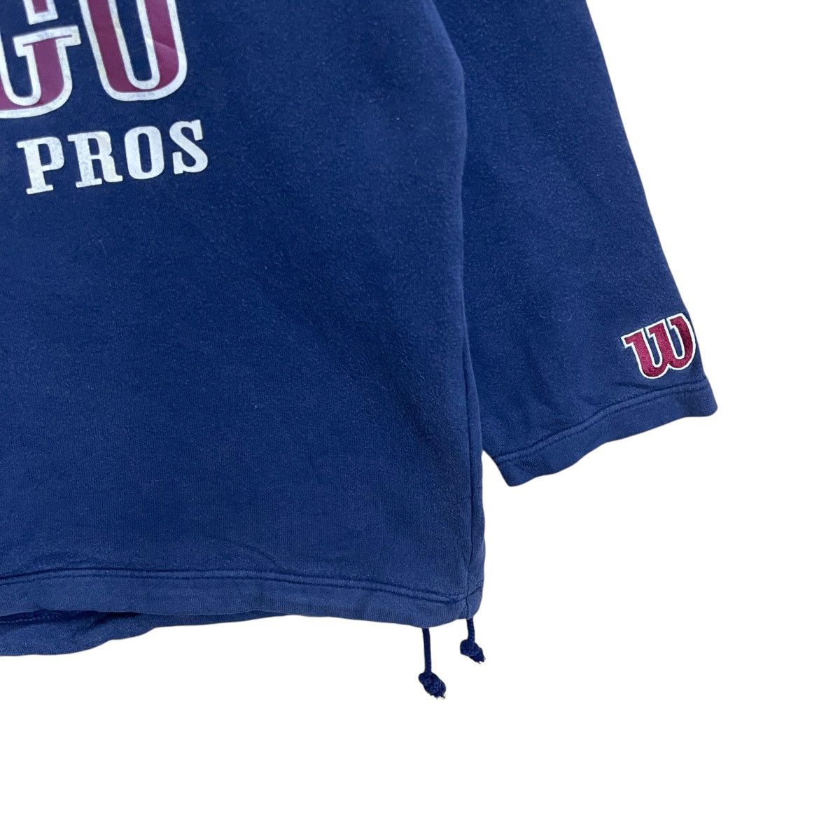 Japanese Brand Vintage 90s Wilson Chicago Usa Big Logo Crewneck Hoodie Size US L / EU 52-54 / 3 - 6 Thumbnail