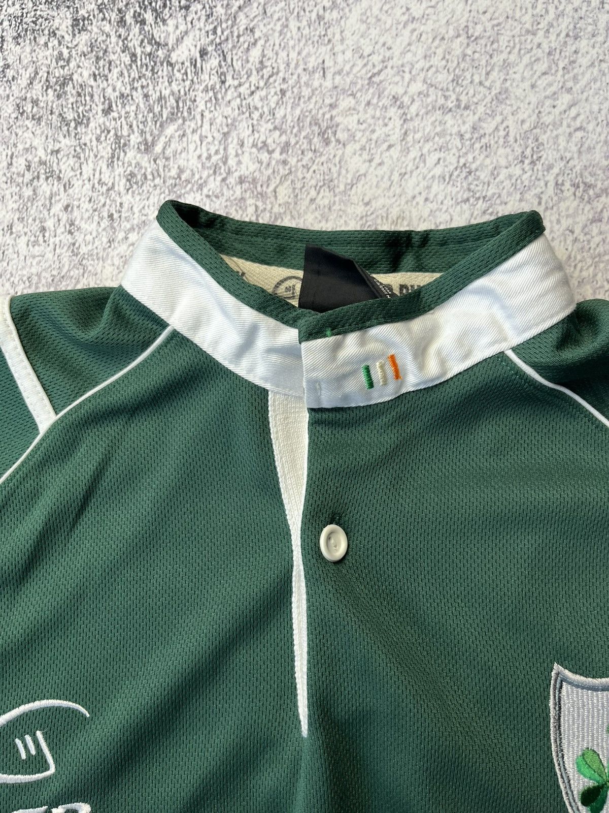 Vintage MENS LFR IRELAND Rugby For Rugby Irish Heavy Duty JERSEY Size US L / EU 52-54 / 3 - 12 Thumbnail