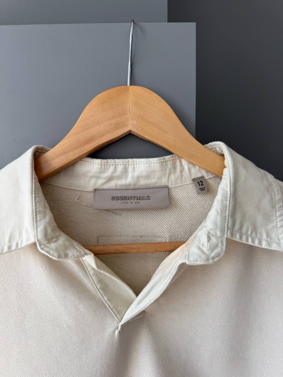 Essentials Fear of God Essentials 1977 Wheat Polo Shirt Size US S / EU 44-46 / 1 - 3 Thumbnail