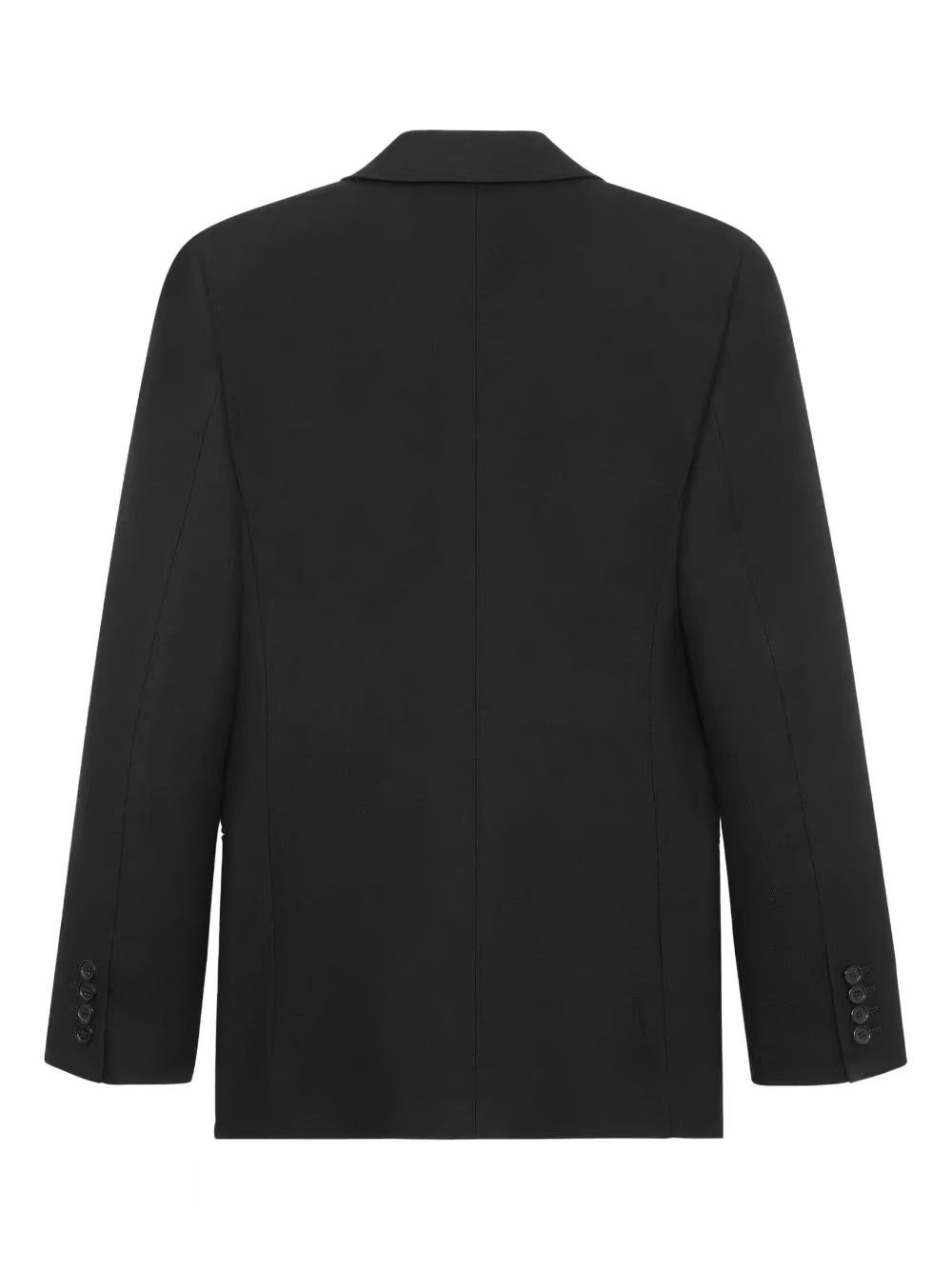 oc11z1225 749451 Jacket in Wool Gabardine in Black