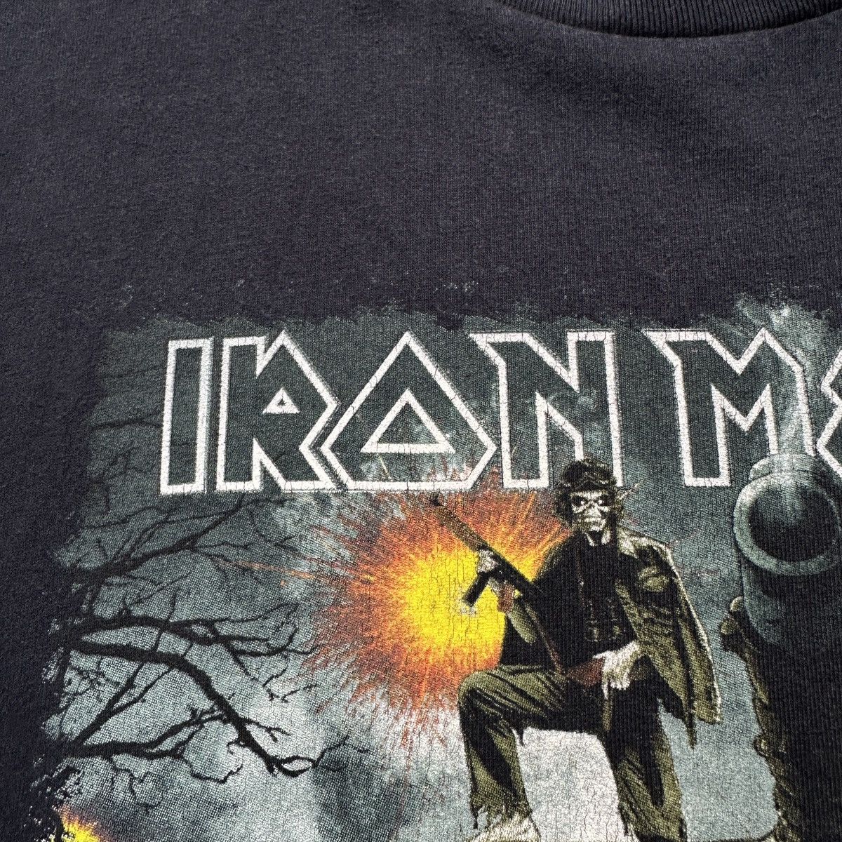 Iron Maiden Iron Maiden Vintage T-Shirt A Matter of Life and Death 2006 Size US L / EU 52-54 / 3 - 6 Thumbnail