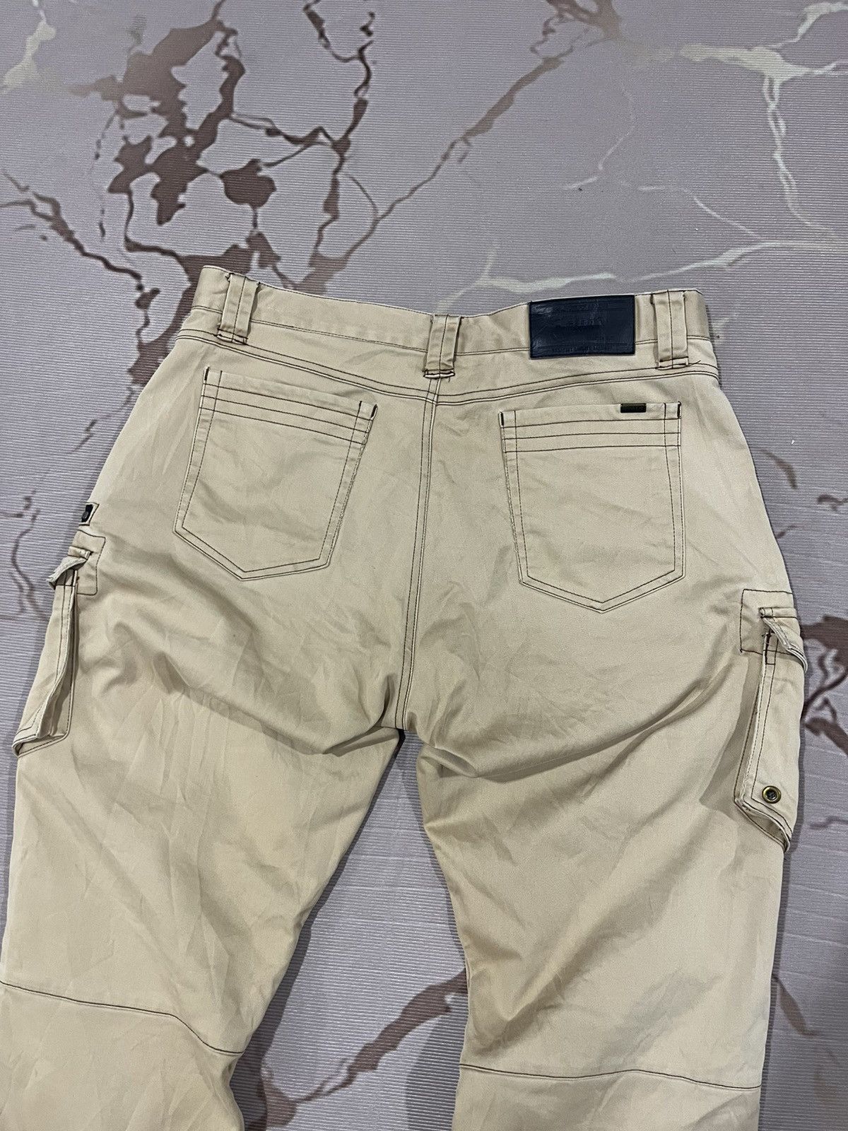 Japanese Brand Jawin Stretch Slim Cargo Work Pants Size US 34 / EU 50 - 10 Thumbnail
