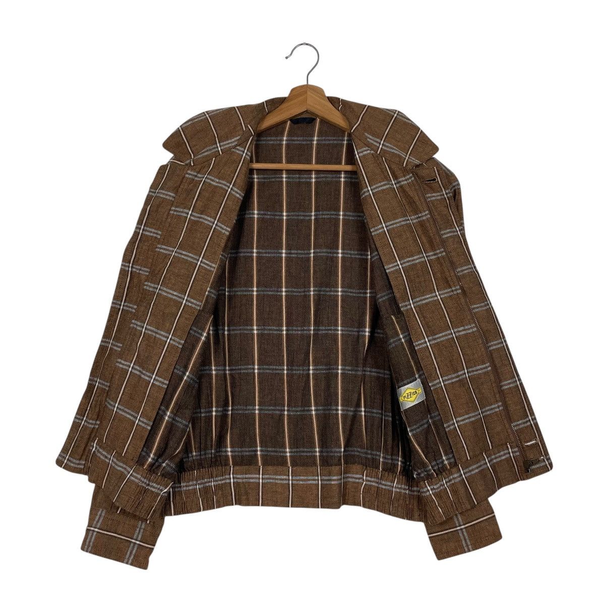 Japanese Brand Japanese Brand Pizzico Tartan Bomber Jacket Size US M / EU 48-50 / 2 - 11 Thumbnail