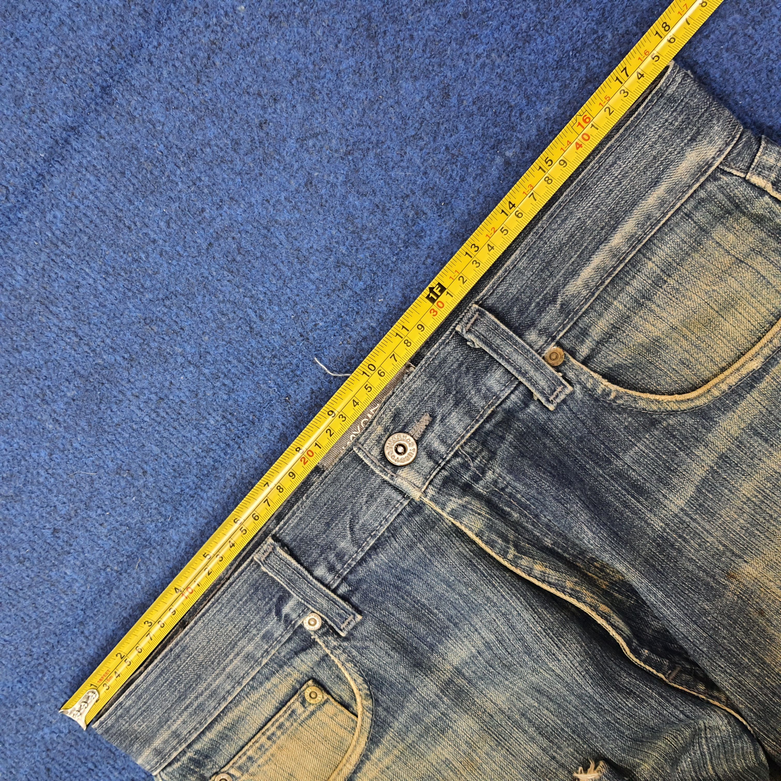 Stussy Vintage Stussy Authentic Workgear Custom Logo Jeans C265N5 Size US 34 / EU 50 - 14 Thumbnail