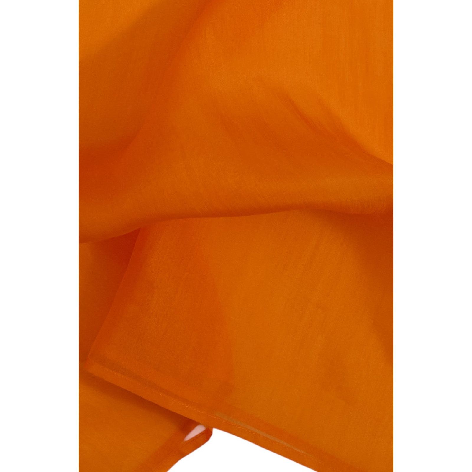 Dries Van Noten Orange Skirt Size 26" / US 2 / IT 38 - 3 Thumbnail