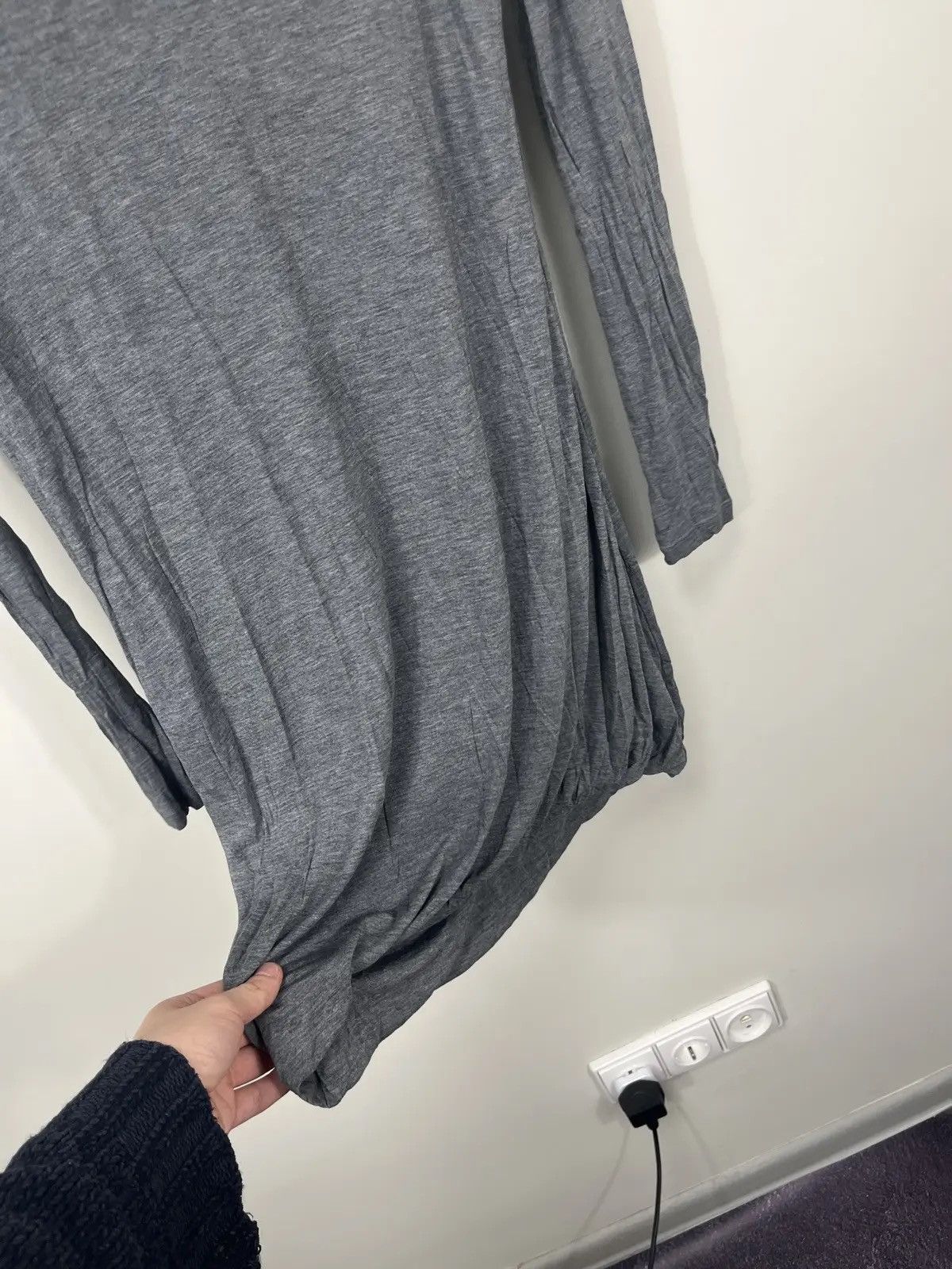 Acne Studios Emilia AW15 Avant Garde Gray Luxury Mini Dress