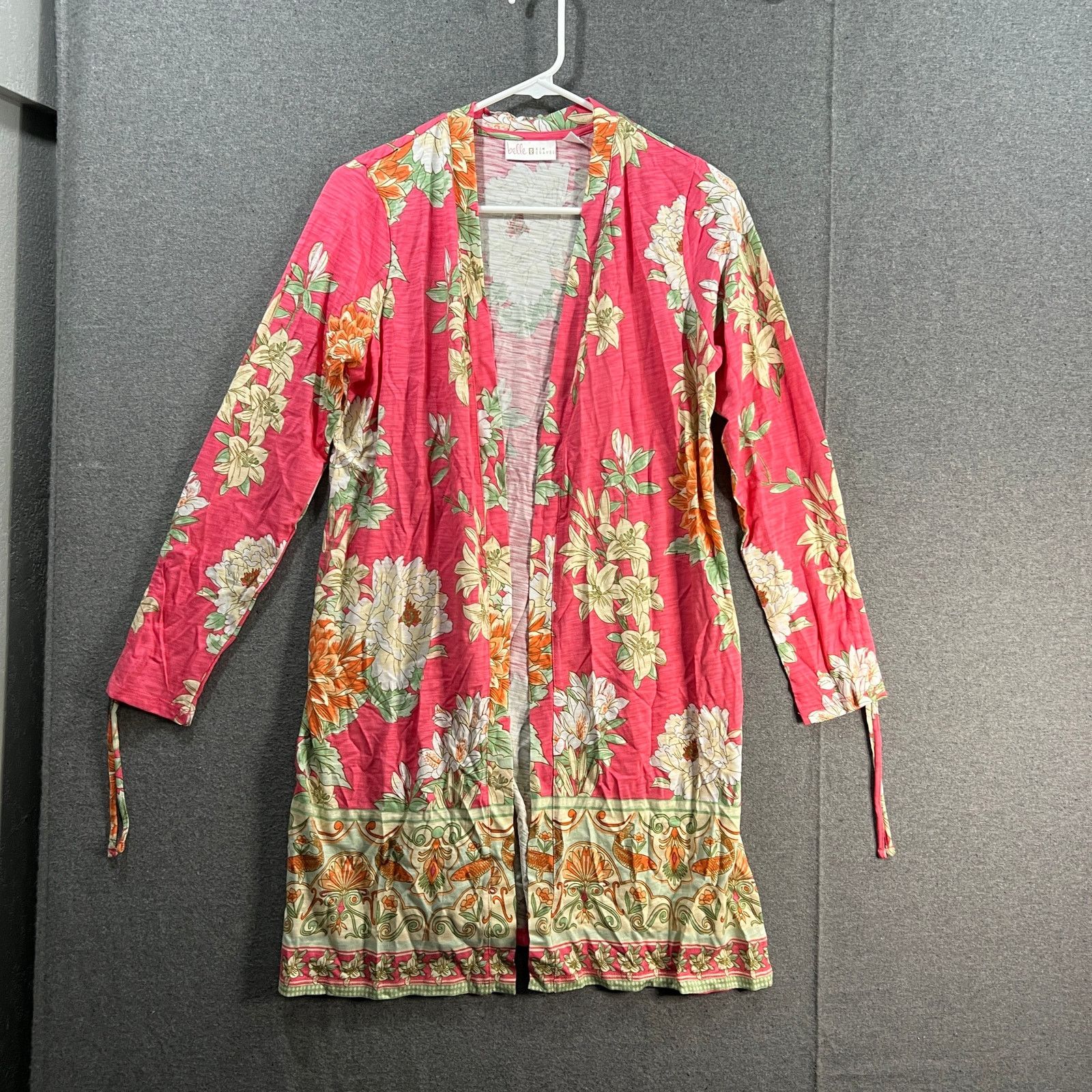 Other Belle by Kim Gravel Slub Knit Don't Be Koi Printed Duster Size XXS / US 00 / IT 34 - 1 Thumbnail