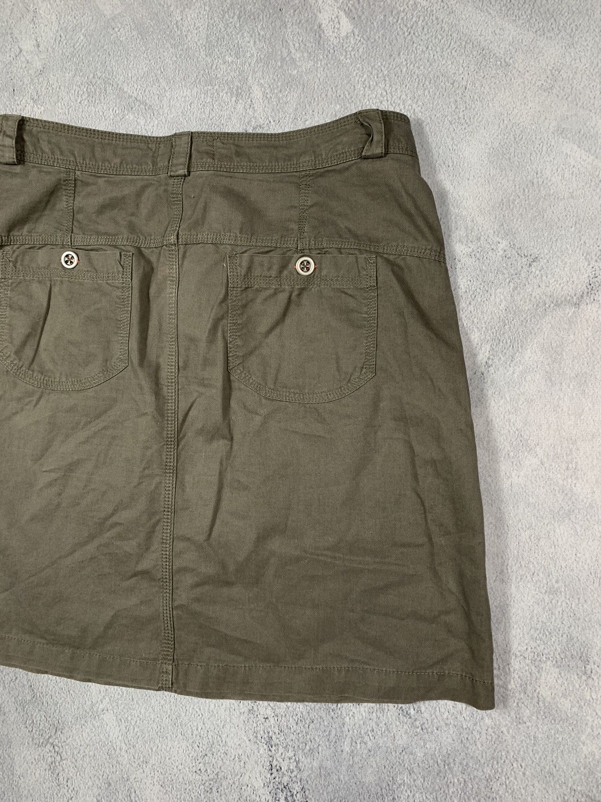 Japanese Brand × Vintage Vintage Y2K Japanese military style mini skirt streetwear Size 32" / US 10 / IT 46 - 10 Thumbnail