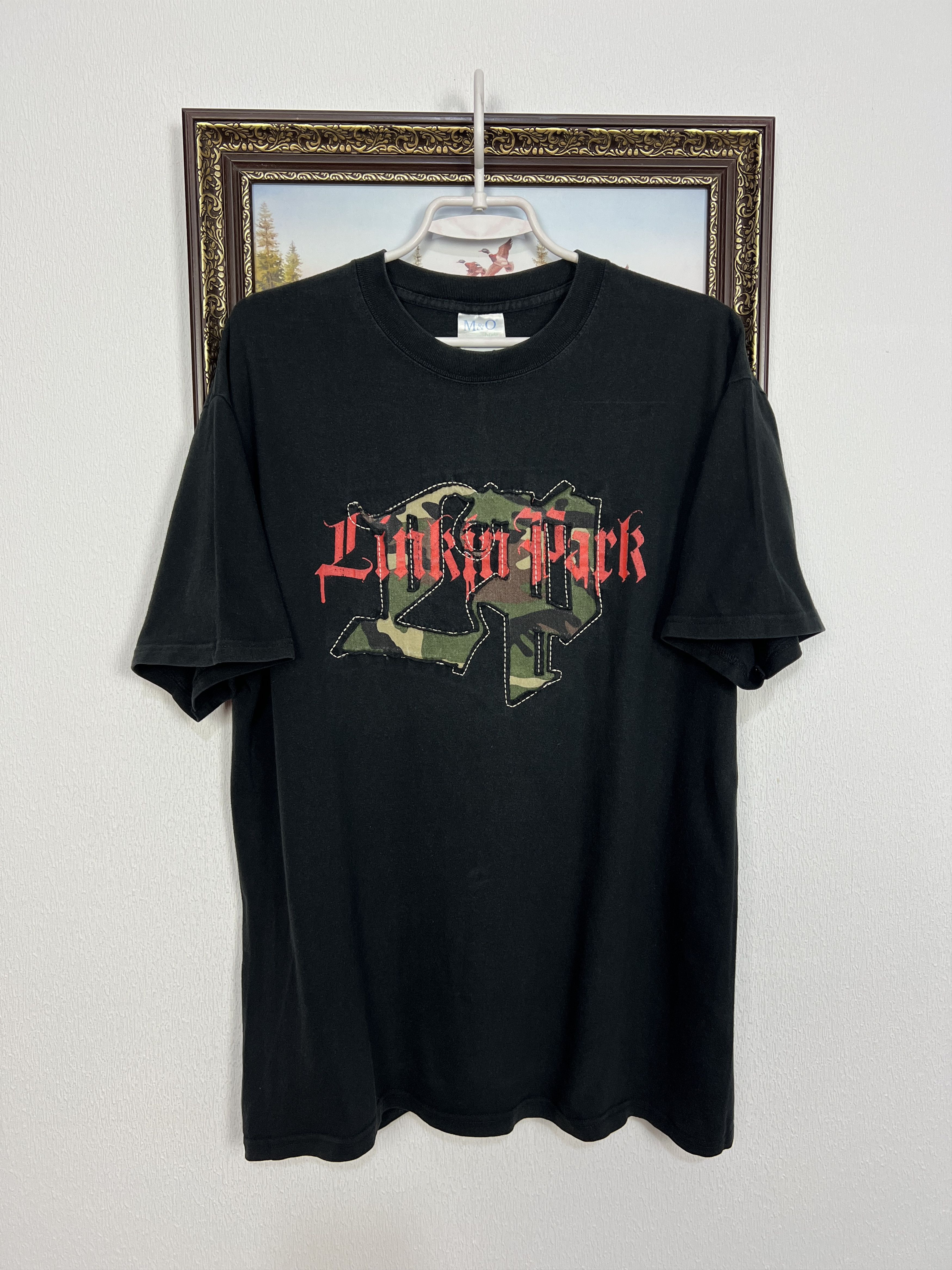 Vintage Vintage Linkin Park Meteora Big Logo Band Shirt Tee Rare Size US L / EU 52-54 / 3 - 1 Thumbnail