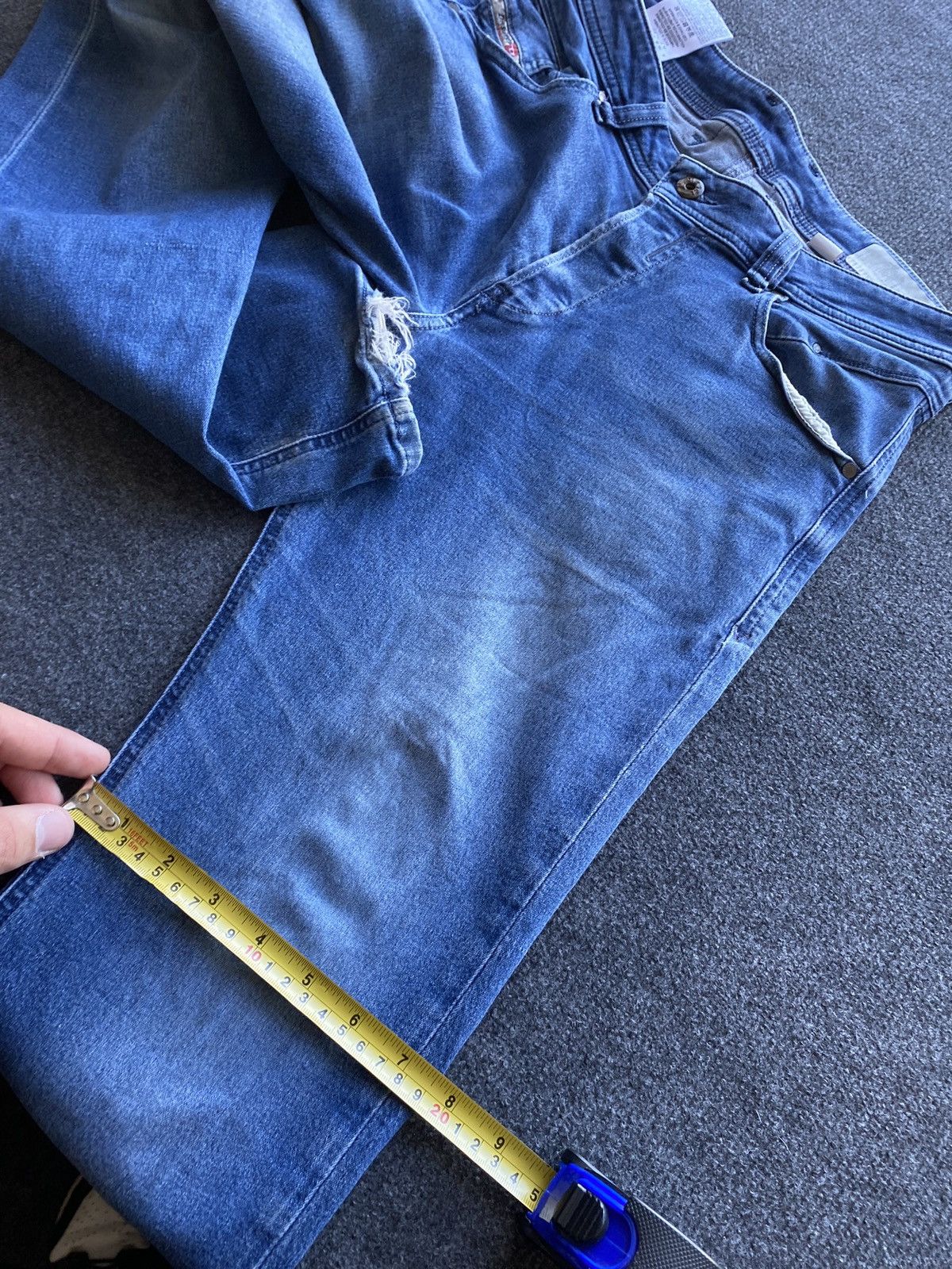Diesel 🔥Opium Punk Gothic Diesel Blue Jeans Belther-R Slim 30 Size US 30 / EU 46 - 11 Thumbnail