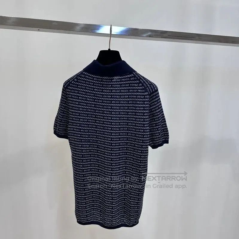 Prada Prada M Size Multicolor Cotton Women's T-Shirt. Size M / US 6-8 / IT 42-44 - 2 Thumbnail