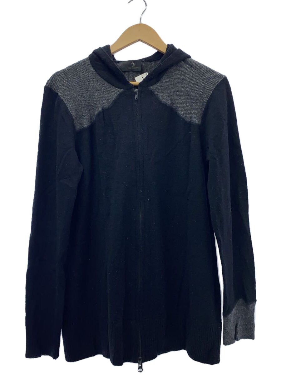 Yohji Yamamoto YOHJI YAMAMOTO Y's Wool/Black/Plain Zip Hoodie Size US L / EU 52-54 / 3 - 2 Thumbnail