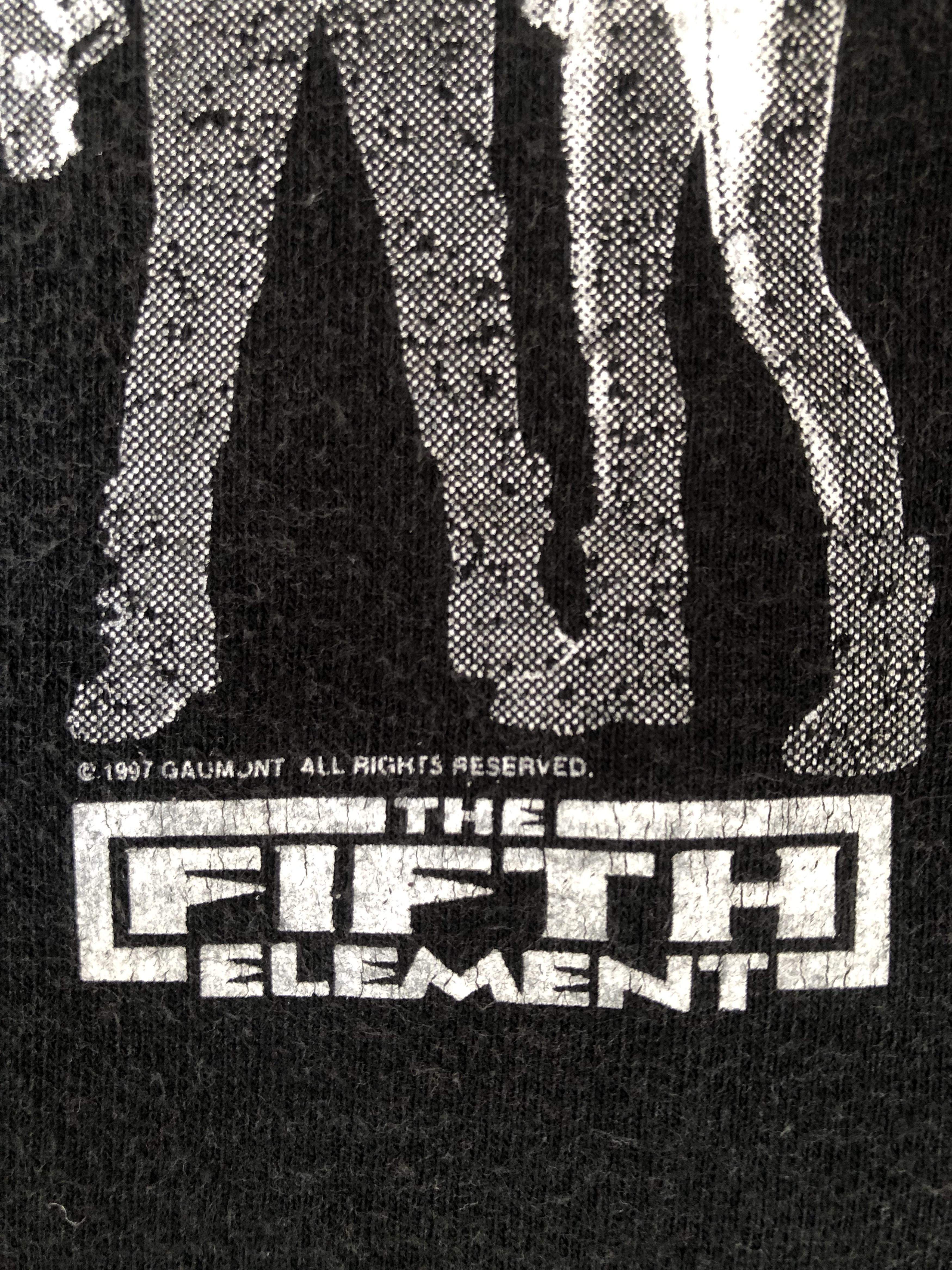 Vintage Vintage 90s The FIFTH ELEMENT Movie Tee Size US L / EU 52-54 / 3 - 5 Thumbnail