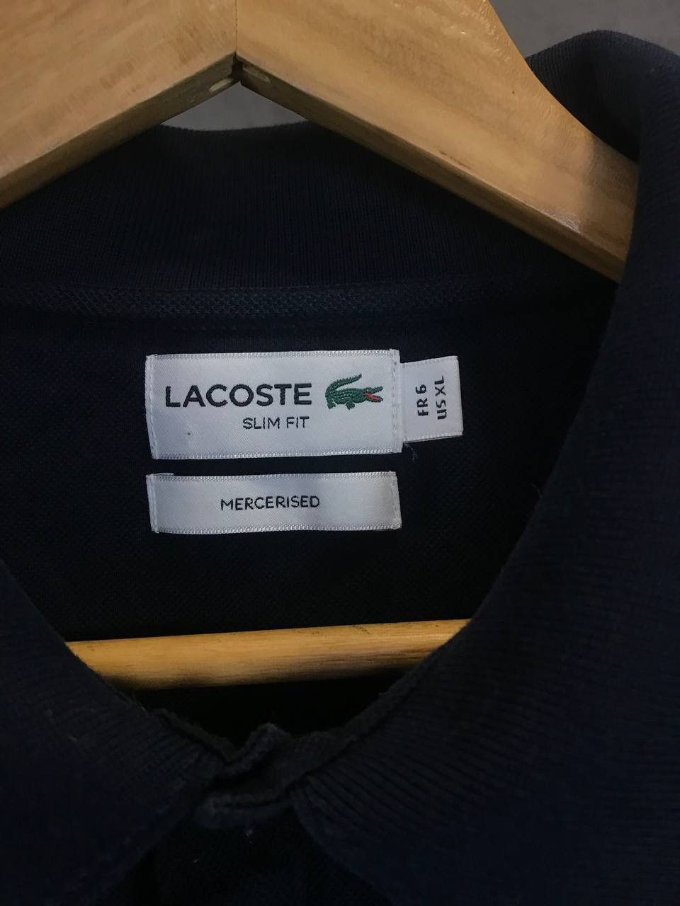 Lacoste Lacoste Mercerised luxury designer logo polo tee Size US XL / EU 56 / 4 - 3 Thumbnail