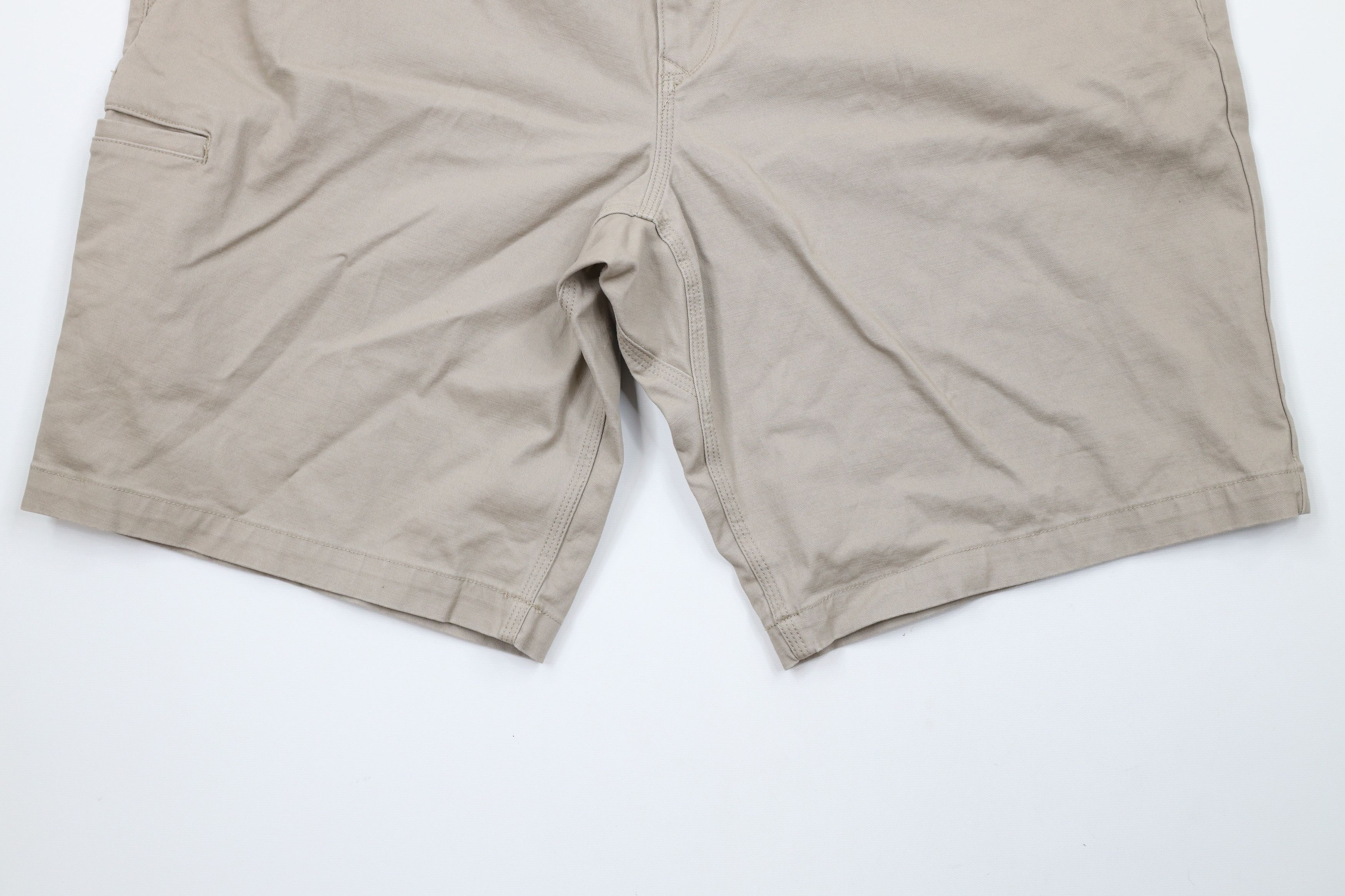 Duluth Trading Company × Vintage Duluth Trading Co Khakis Carpenter Work Shorts Beige Size US 42 / EU 58 - 4 Thumbnail