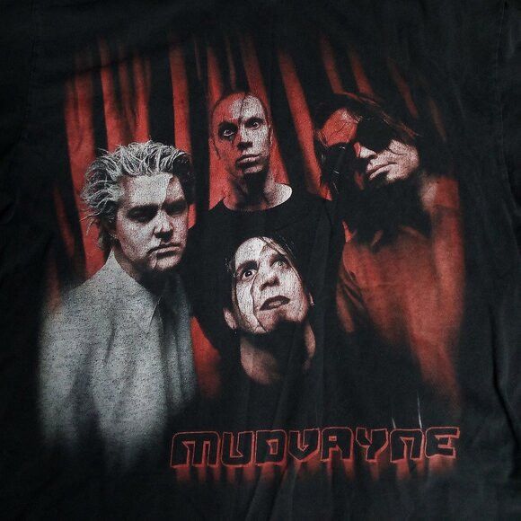 Band Tees Vintage Mudvayne 2003 Tour T-Shirt Size US L / EU 52-54 / 3 - 1 Thumbnail