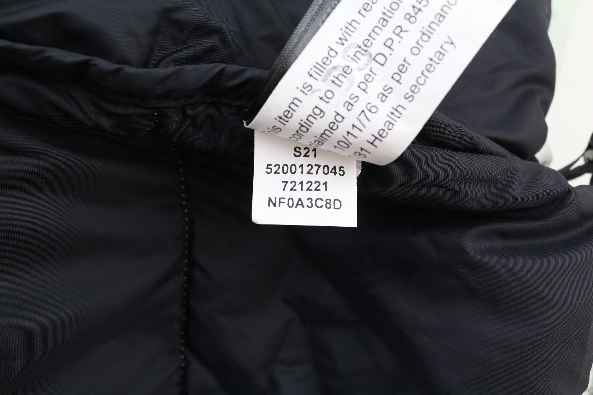 The North Face 1996 RETRO NUPTSE S Black Puffer 700 Down Jacket 79789 Size US S / EU 44-46 / 1 - 11 Thumbnail
