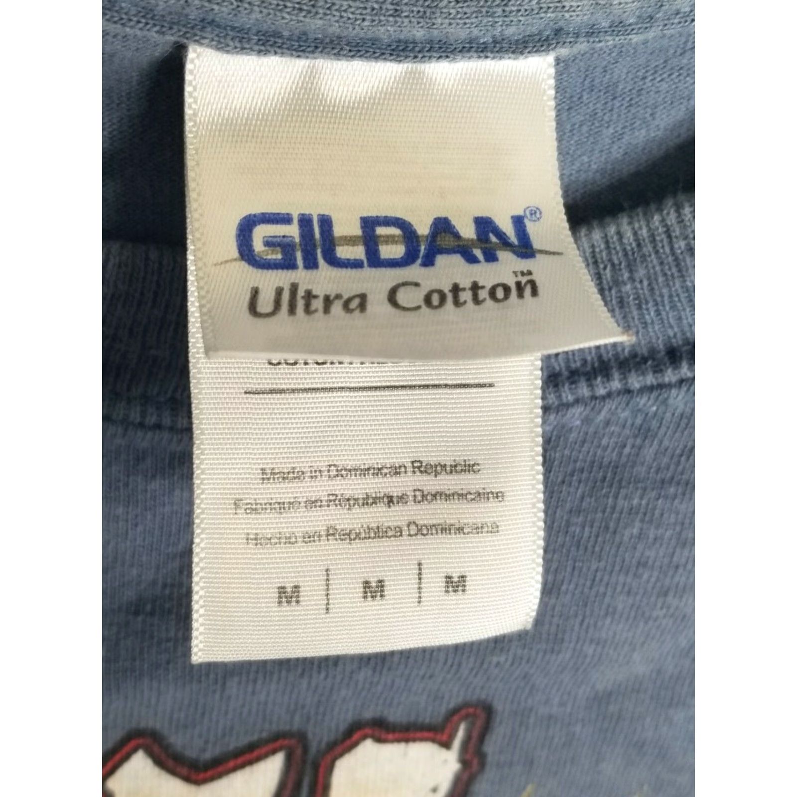 Gildan Mens M Daytona Beach Bike Week 75th Anniversary Blue T Shirt Double Sided Size US M / EU 48-50 / 2 - 5 Thumbnail