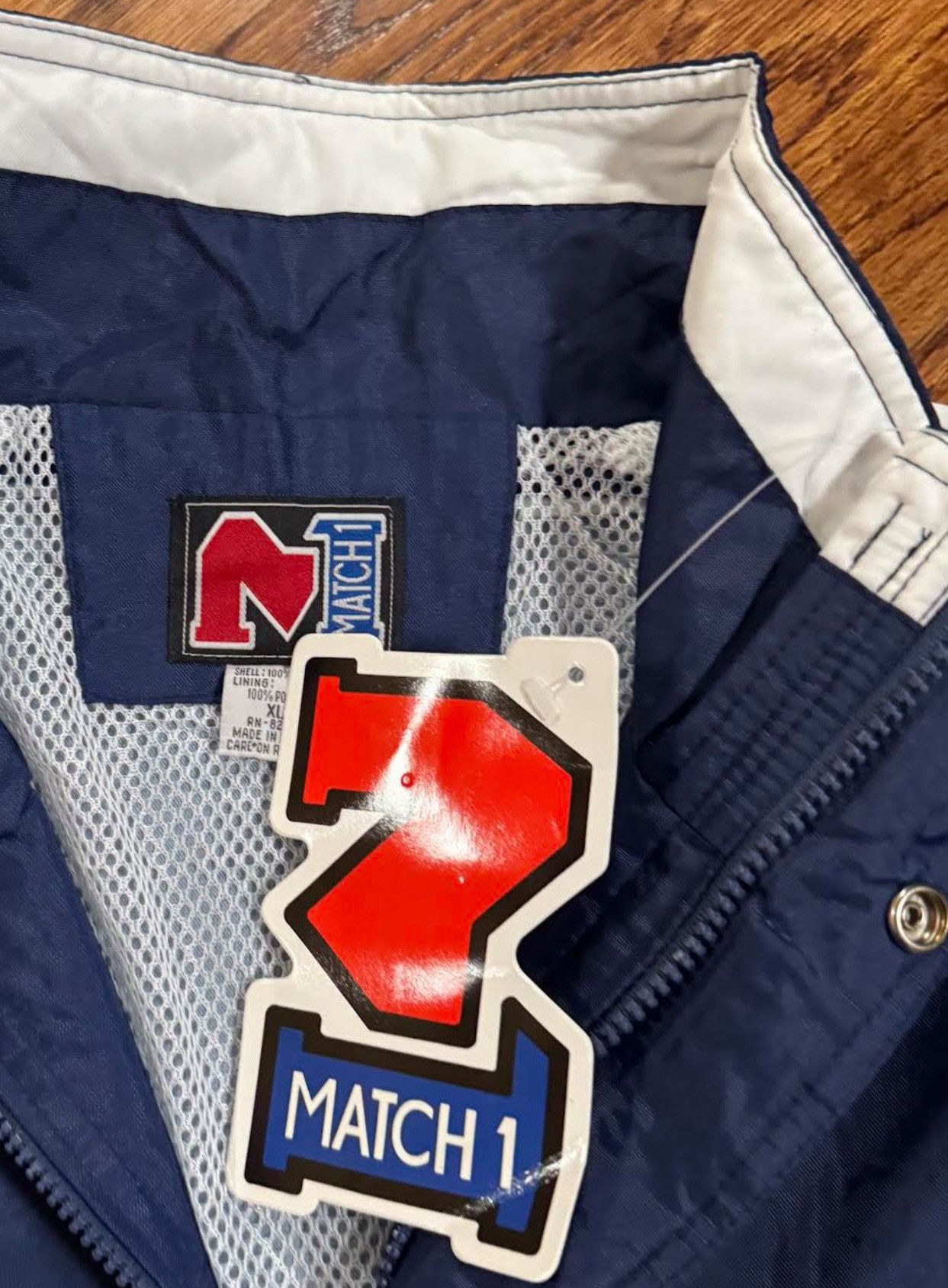Vintage Vintage Match 1 Howard University Windbreaker Jacket Size XL Size US XL / EU 56 / 4 - 3 Thumbnail