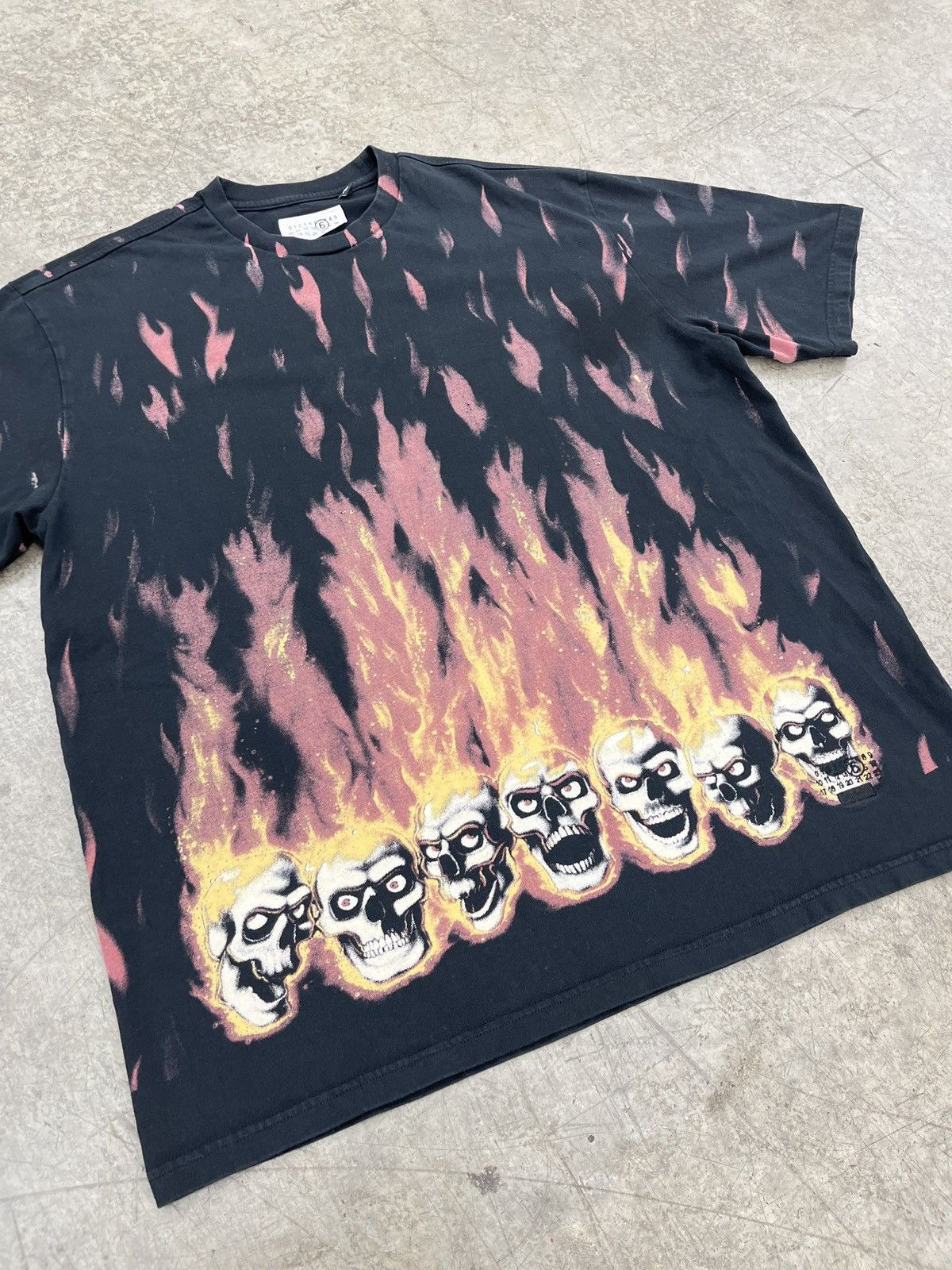 Maison Margiela × Supreme Supreme MM6 Liquid Blue Oversized Skull