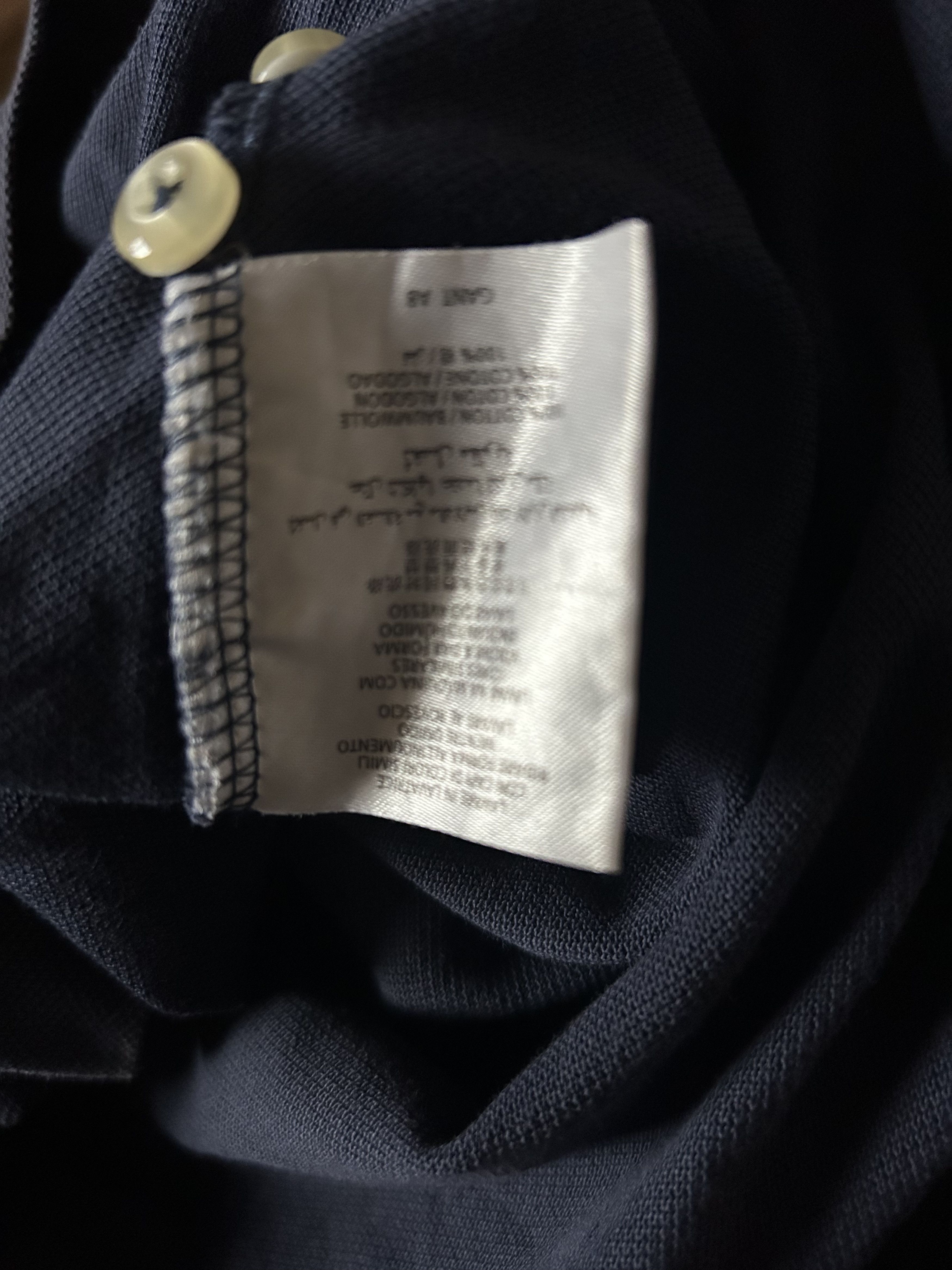 Gant Men's navy blue polo shirt - GANT - M - SALE Size US M / EU 48-50 / 2 - 6 Thumbnail