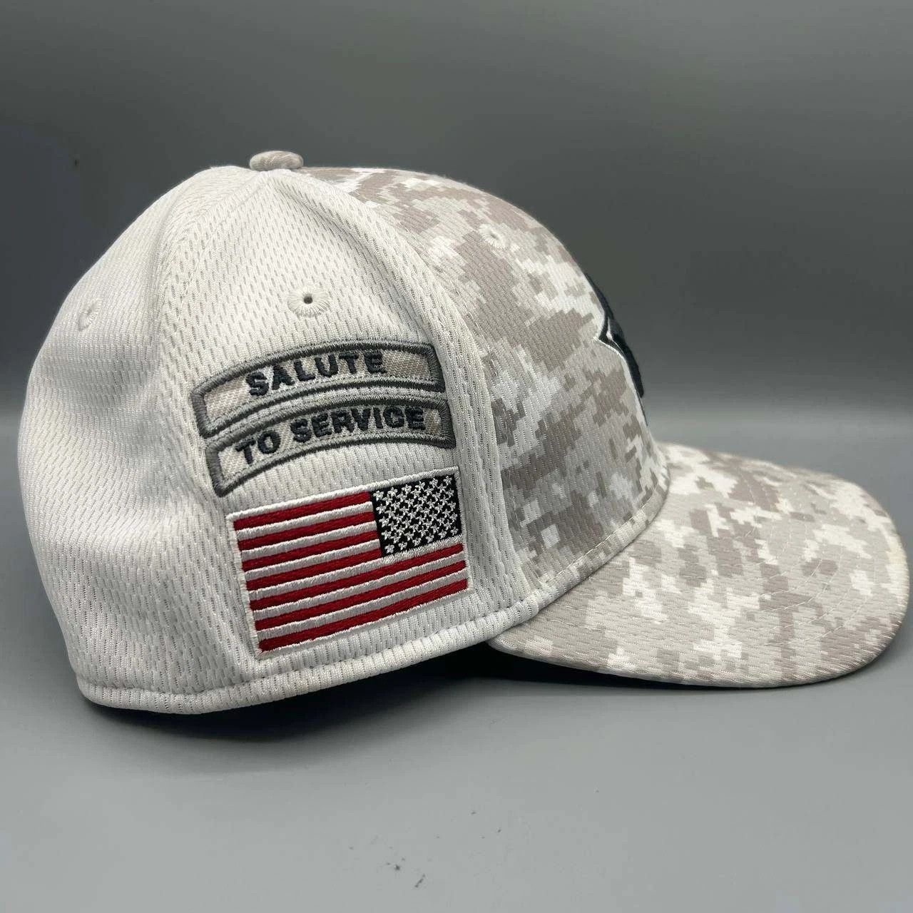New Era Dallas Cowboys Hat Men M-L Salute To Service Stretch Fitted Size ONE SIZE - 7 Thumbnail
