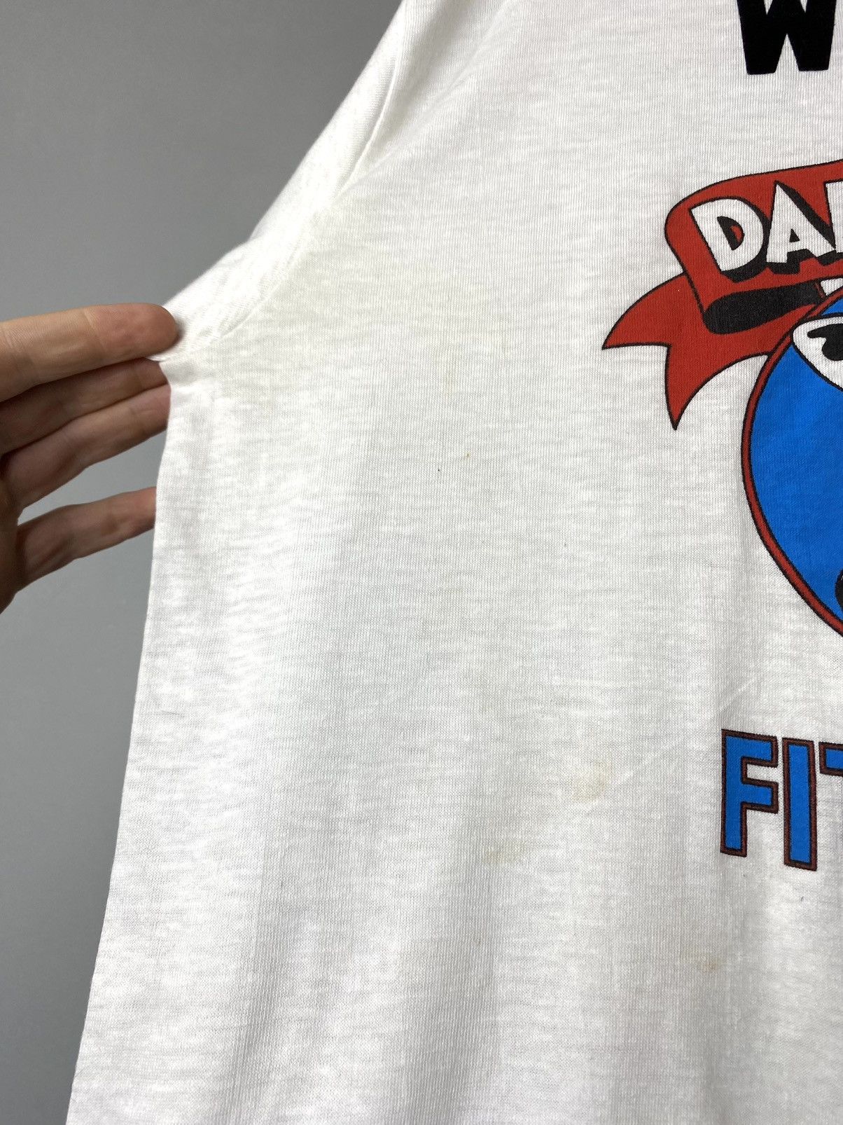 Vintage Vintage 1980’s William Dairy Farmers Fitness Club Art TShirt Size US XL / EU 56 / 4 - 11 Thumbnail