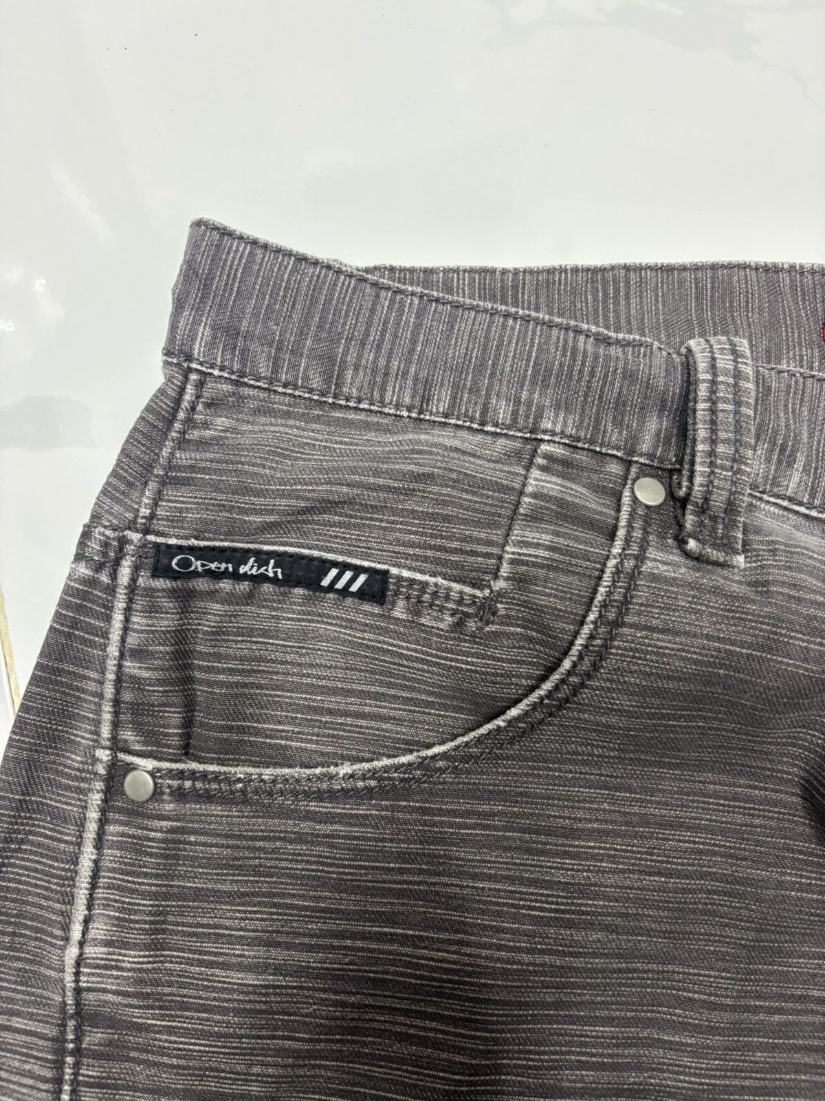 Issey Miyake × Yohji Yamamoto VINTAGE BAGGY JEANS JNCO JUNYA WATANABE LGB STYLE OPEN DICH Size US 33 - 10 Thumbnail