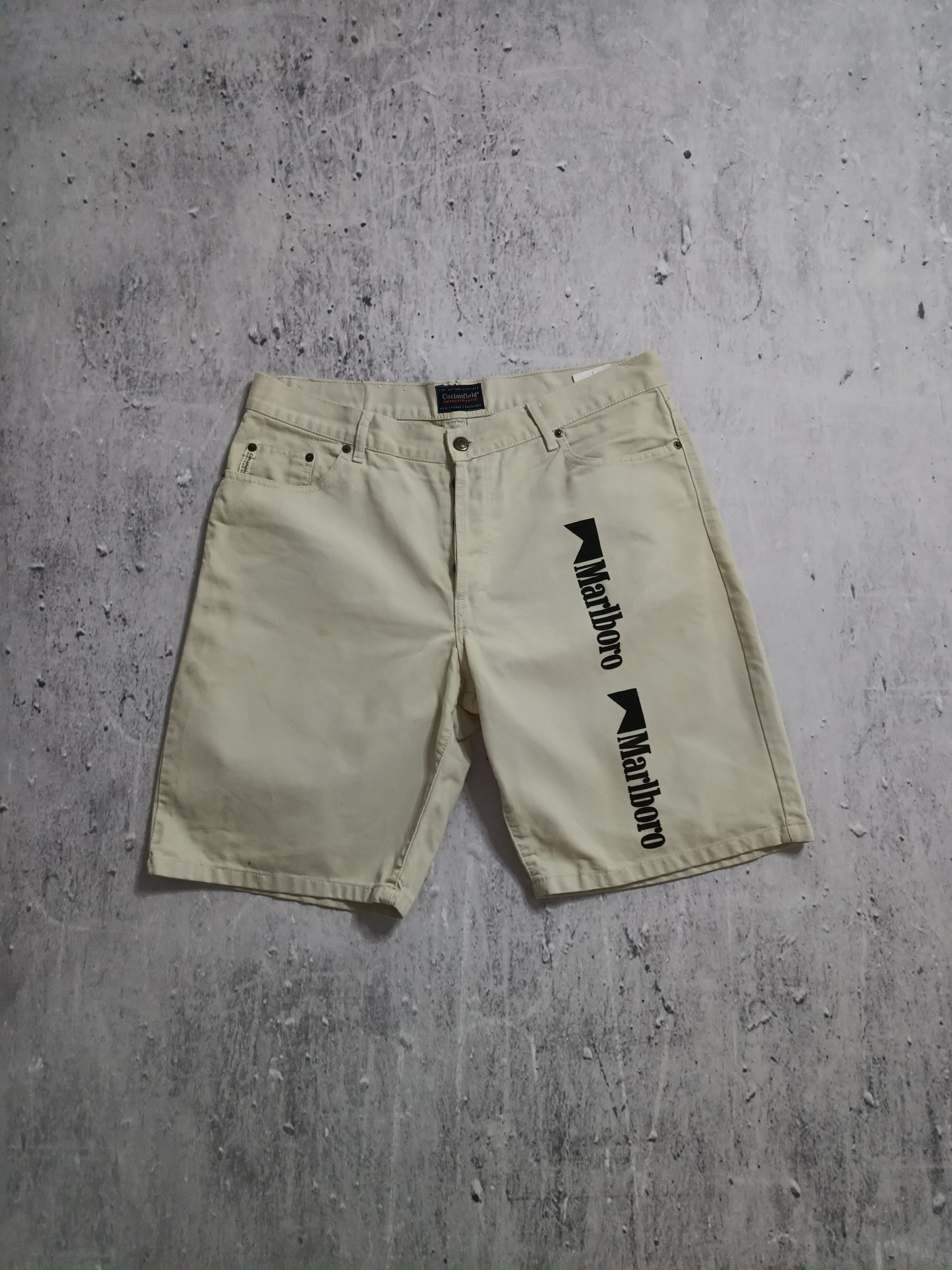 Marlboro × Vintage Vintage Marlboro shorts pants Size US 34 / EU 50 - 1 Thumbnail