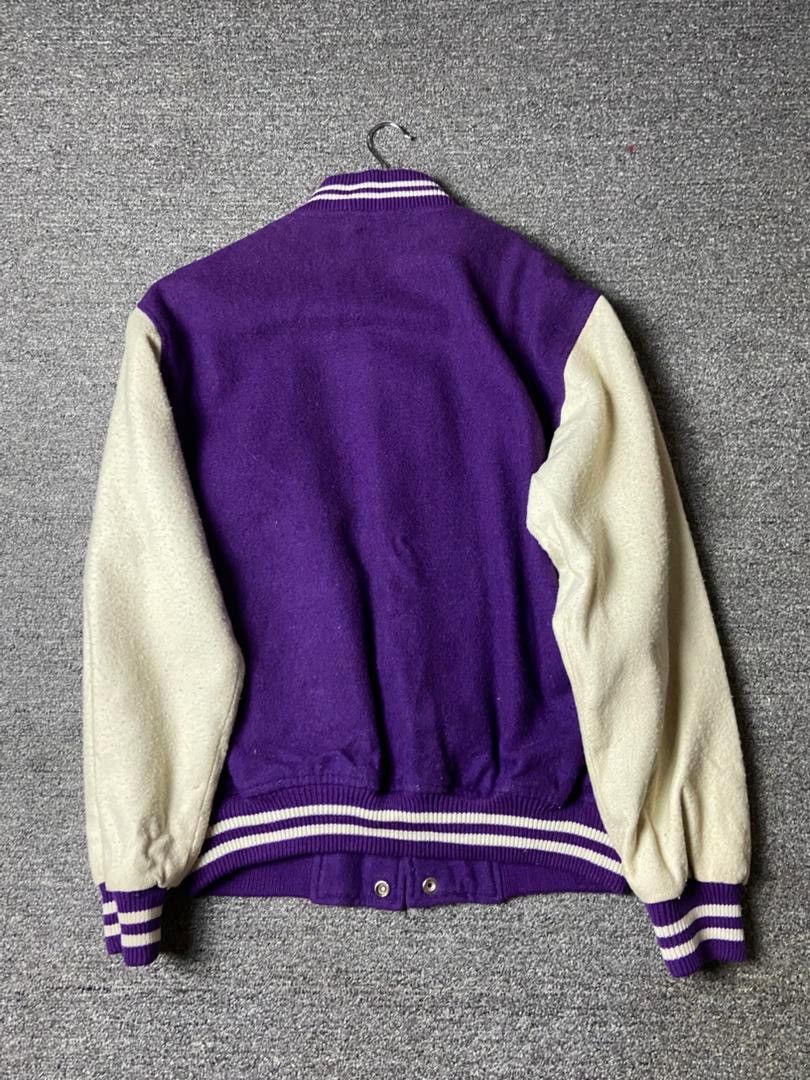 Japanese Brand Rois Mou Brand Wool Varsity Jacket (178) Size US M / EU 48-50 / 2 - 2 Thumbnail