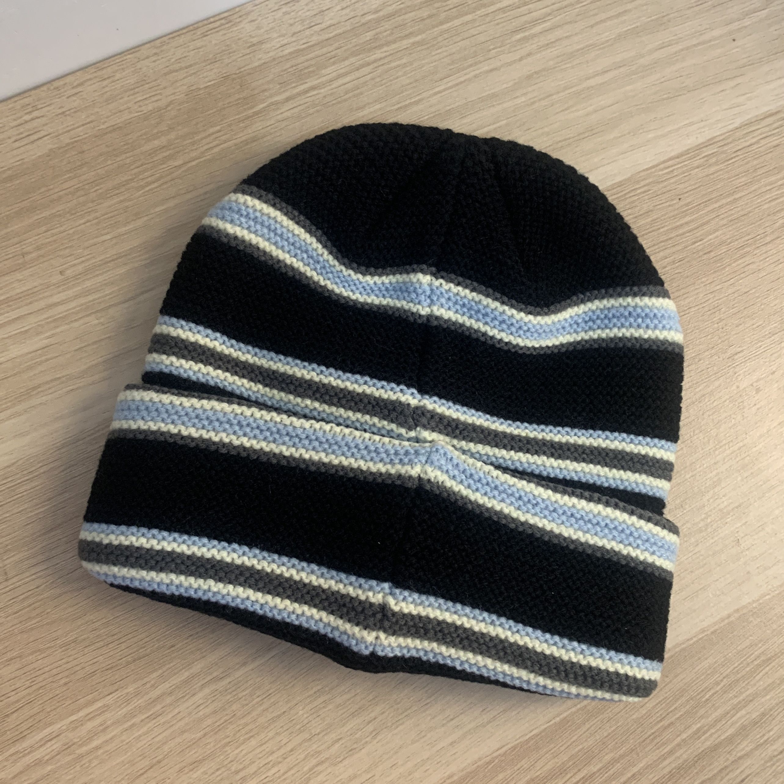 Stussy × Vintage Stussy triple stripe cuff beanie Size ONE SIZE - 3 Thumbnail