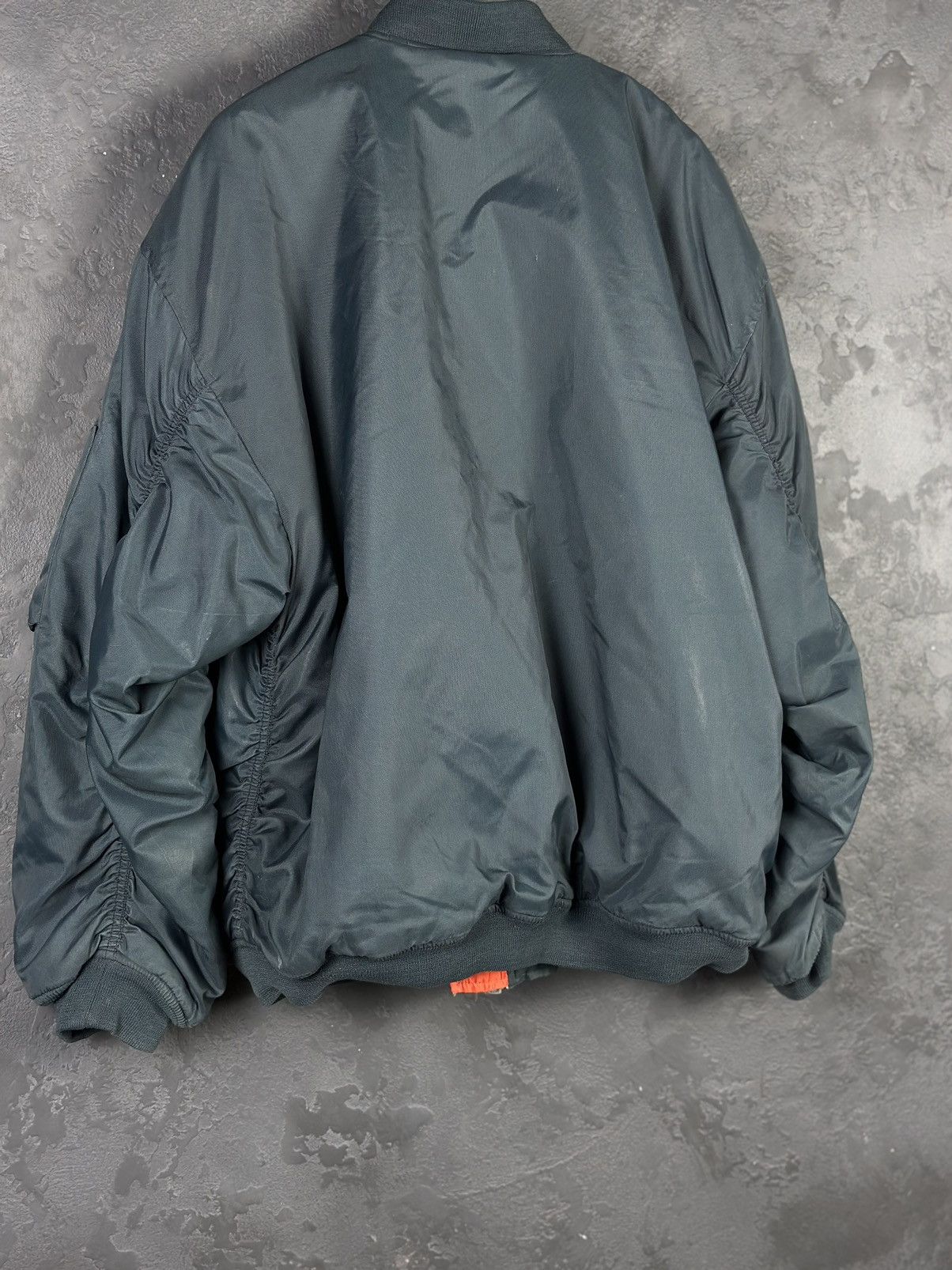 Vintage Vintage 80's Military MA-1 Flight Bomber Jacket Size US M / EU 48-50 / 2 - 7 Thumbnail