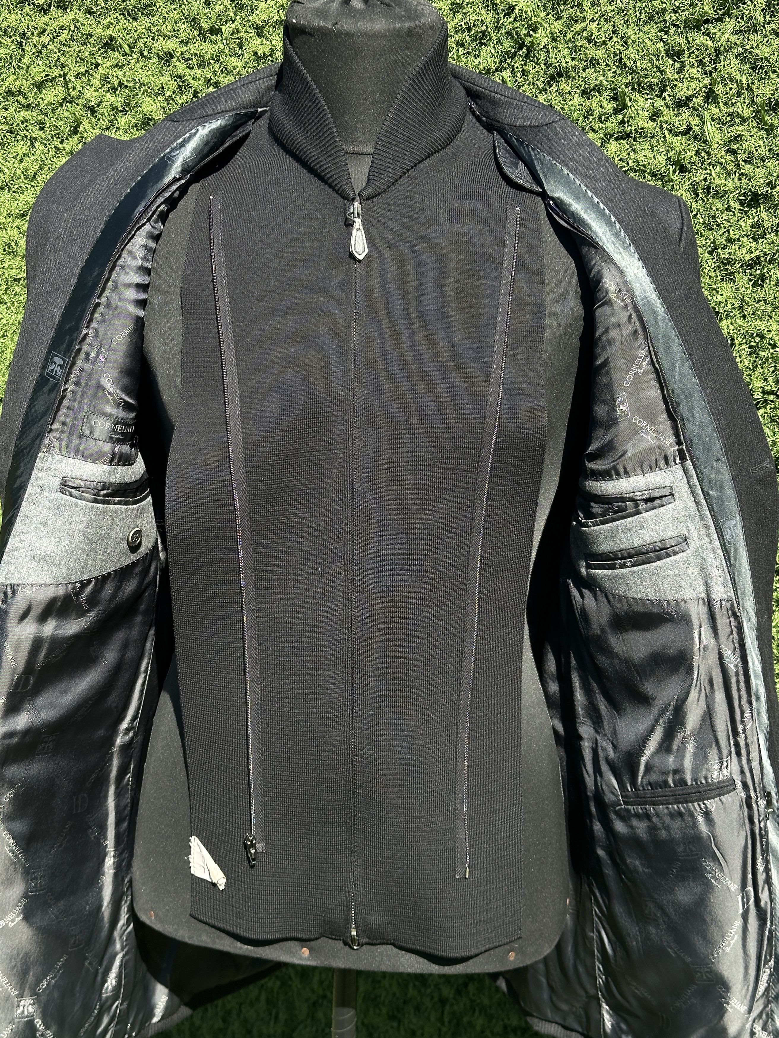 Corneliani Corneliani ID Tailored Hybrid Wool Jacket Blazer Size 52 6R Size 52R - 14 Thumbnail