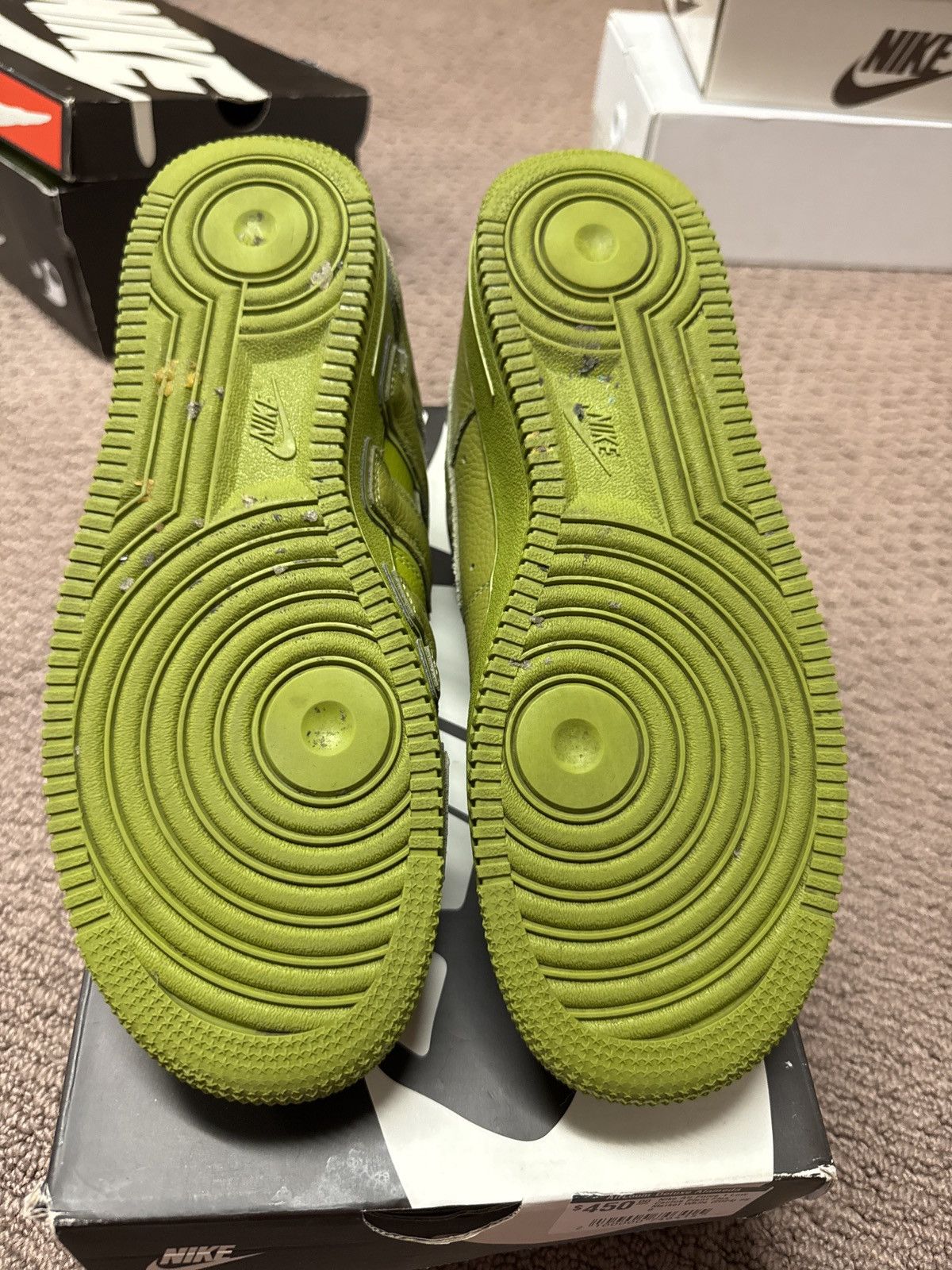 Cactus Plant Flea Market × Nike CPFM Air Force 1 Moss Size US 8 / EU 41 - 7 Thumbnail