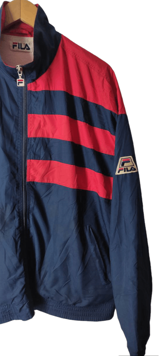 Fila VINTAGE FILA USA EMBROIDERY WINDBREAKER JACKET Size US L / EU 52-54 / 3 - 3 Thumbnail