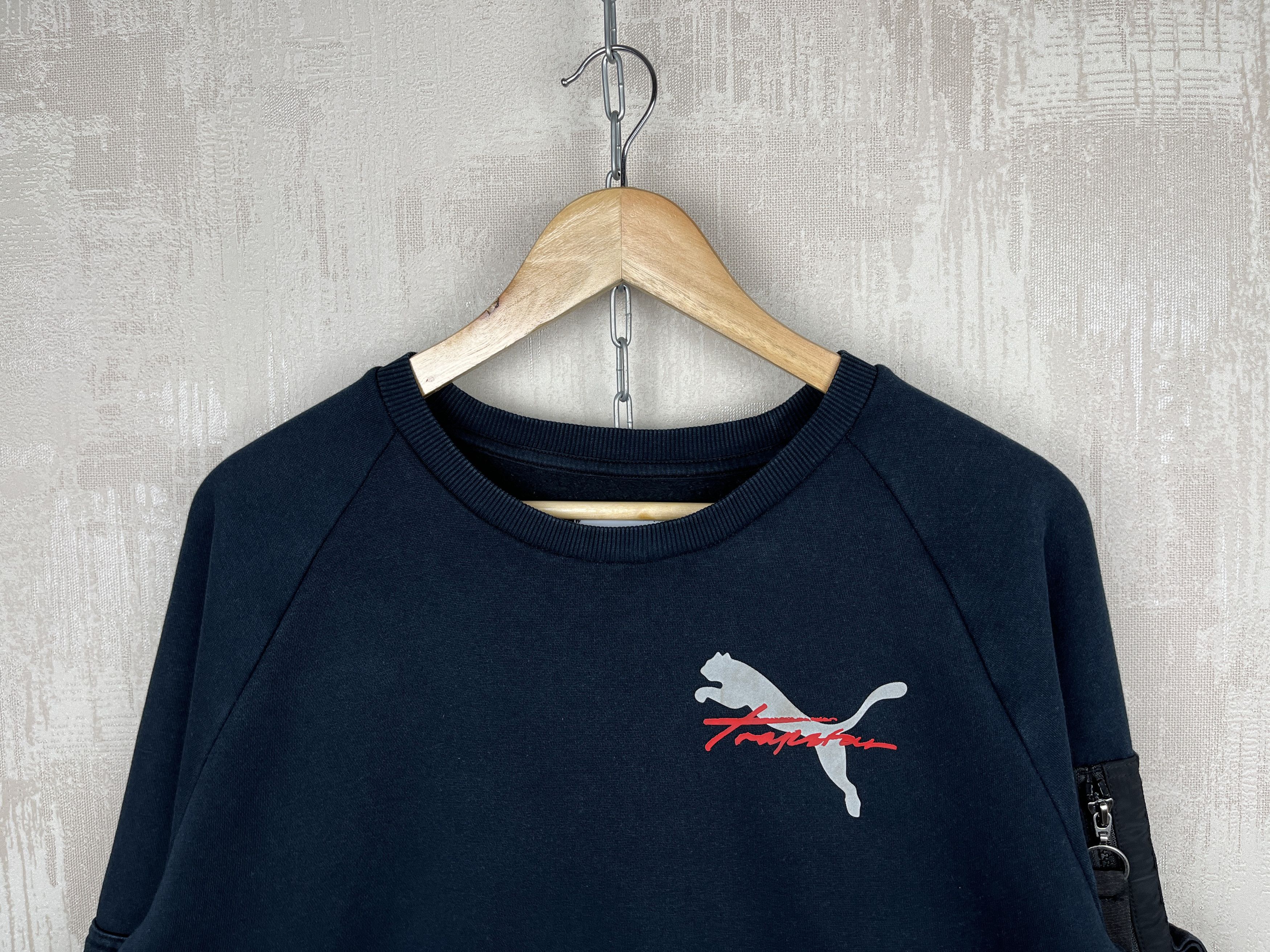 Puma × Trapstar London Puma x Trapstar Crew Sweatshirt Size US M / EU 48-50 / 2 - 6 Thumbnail