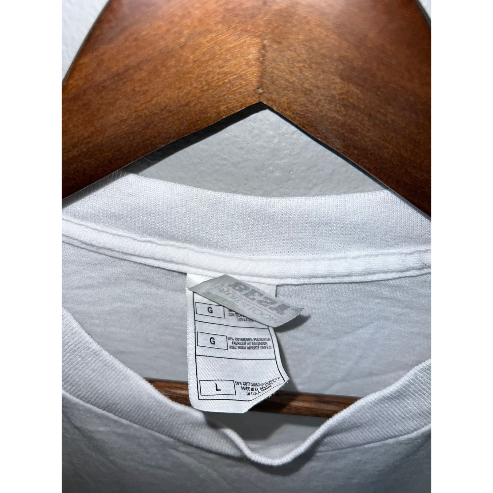 Fruit Of The Loom Vinage Paint Shirt Paint-A-Thon 15th Annual White Purple L Size US L / EU 52-54 / 3 - 4 Thumbnail