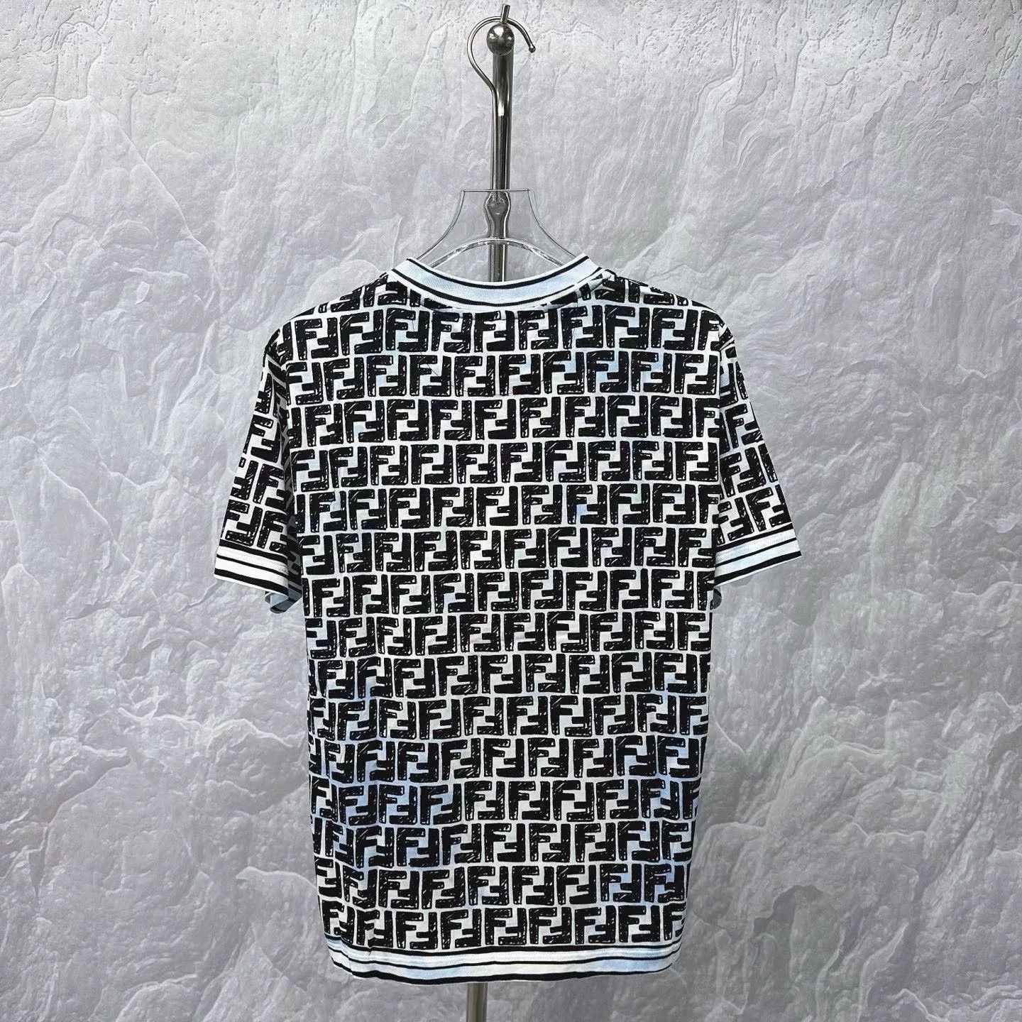 Fendi Fendi Tie-Dye FF Print Short-Sleeve Size US XXS / EU 40 - 2 Thumbnail