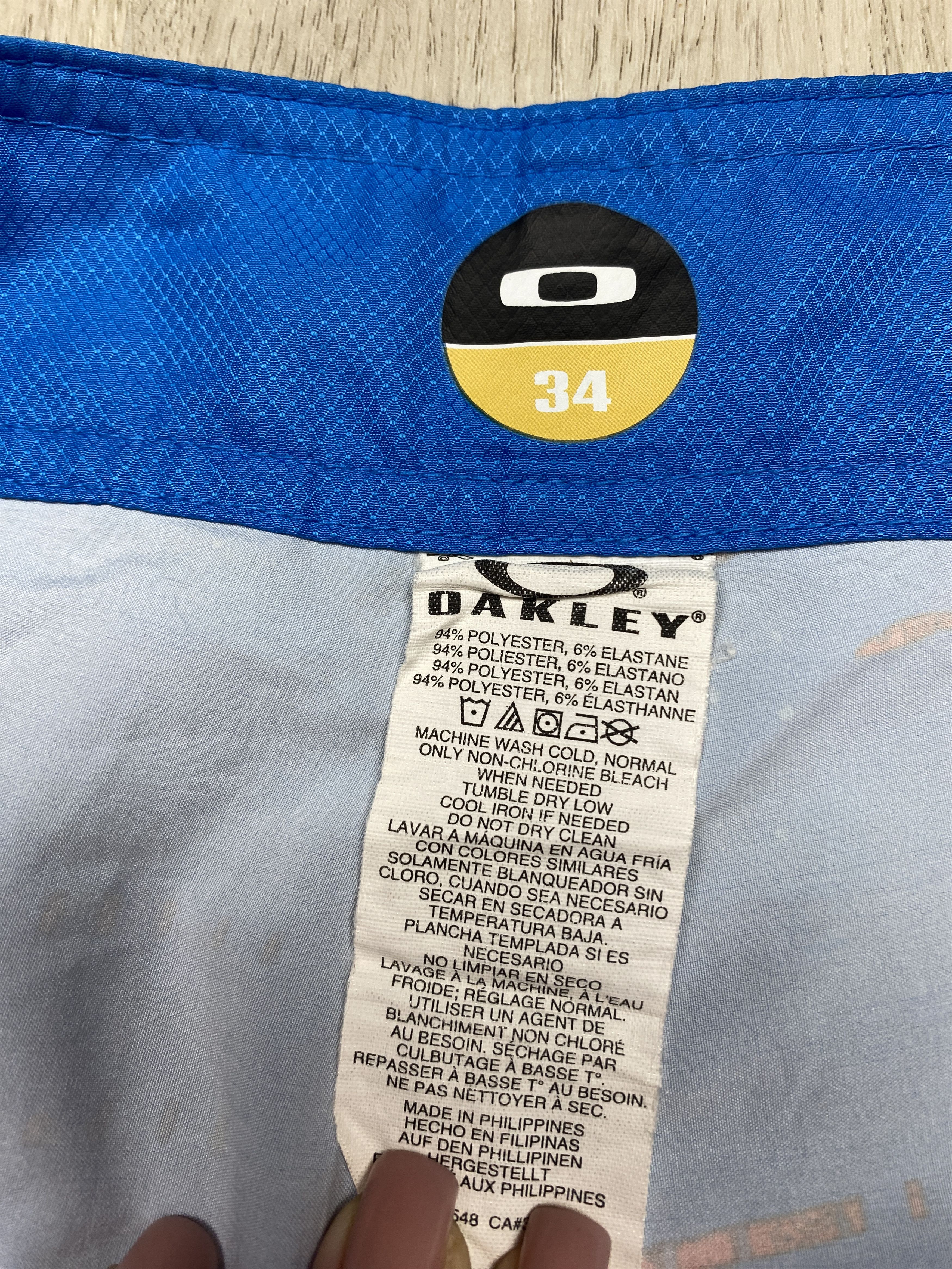 Oakley Oakley Mens Shorts Size US 34 / EU 50 - 5 Thumbnail