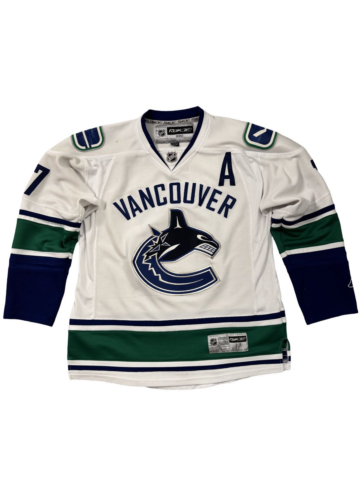 NHL × Reebok × Vintage 2010 NHL Vancouver Canucks Ryan Kesler #17 Jersey/NHL Jersey Size US M / EU 48-50 / 2 - 2 Thumbnail