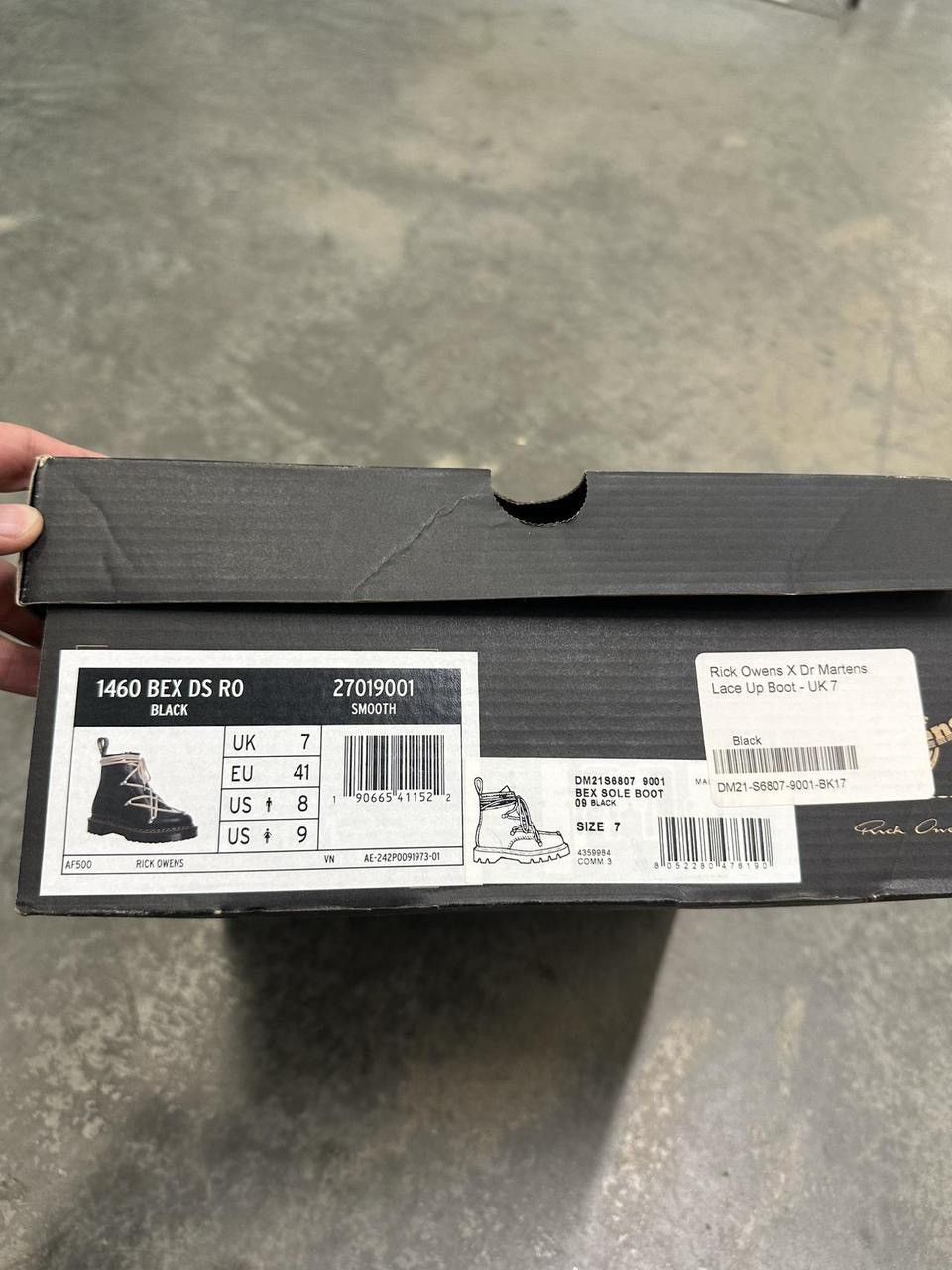 Dr. Martens × Rick Owens Rick Owens Dr Martens 1460 Bex Boots Size 8 Size US 8 / EU 41 - 7 Thumbnail