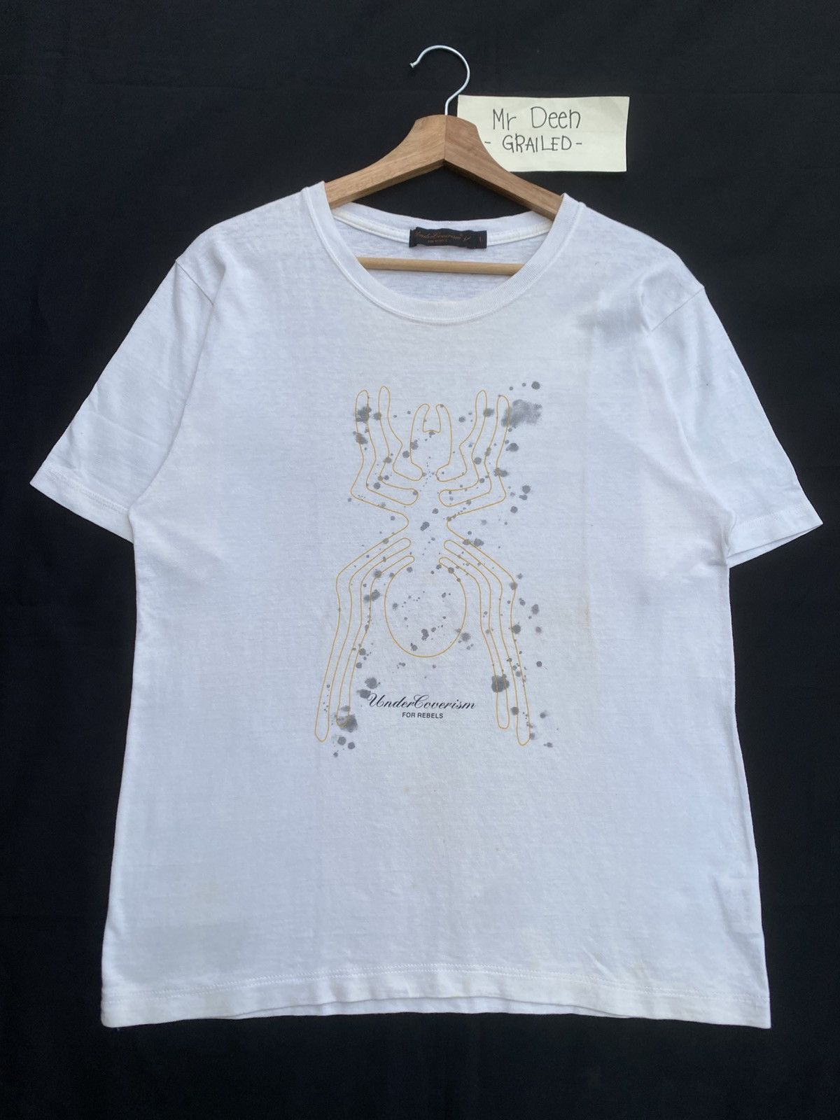 Fragment Design × Undercover RARE!! Undercoverism X Fragment Designt Mens Tee Size US L / EU 52-54 / 3 - 18 Thumbnail