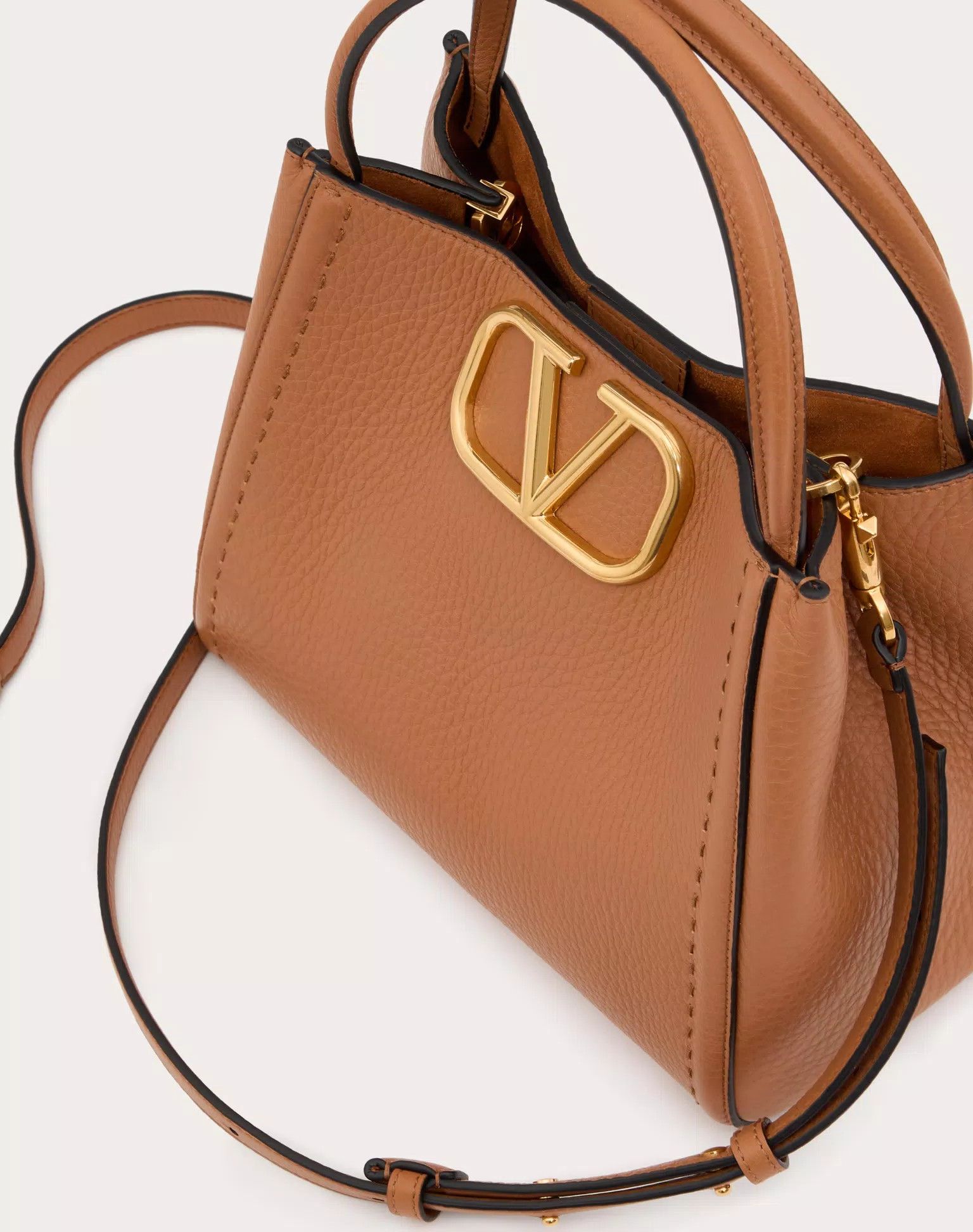 Valentino o1s22i1n0924 Size: OS / Alltime Purse Tote Handbag in Brown Size ONE SIZE - 8 Thumbnail