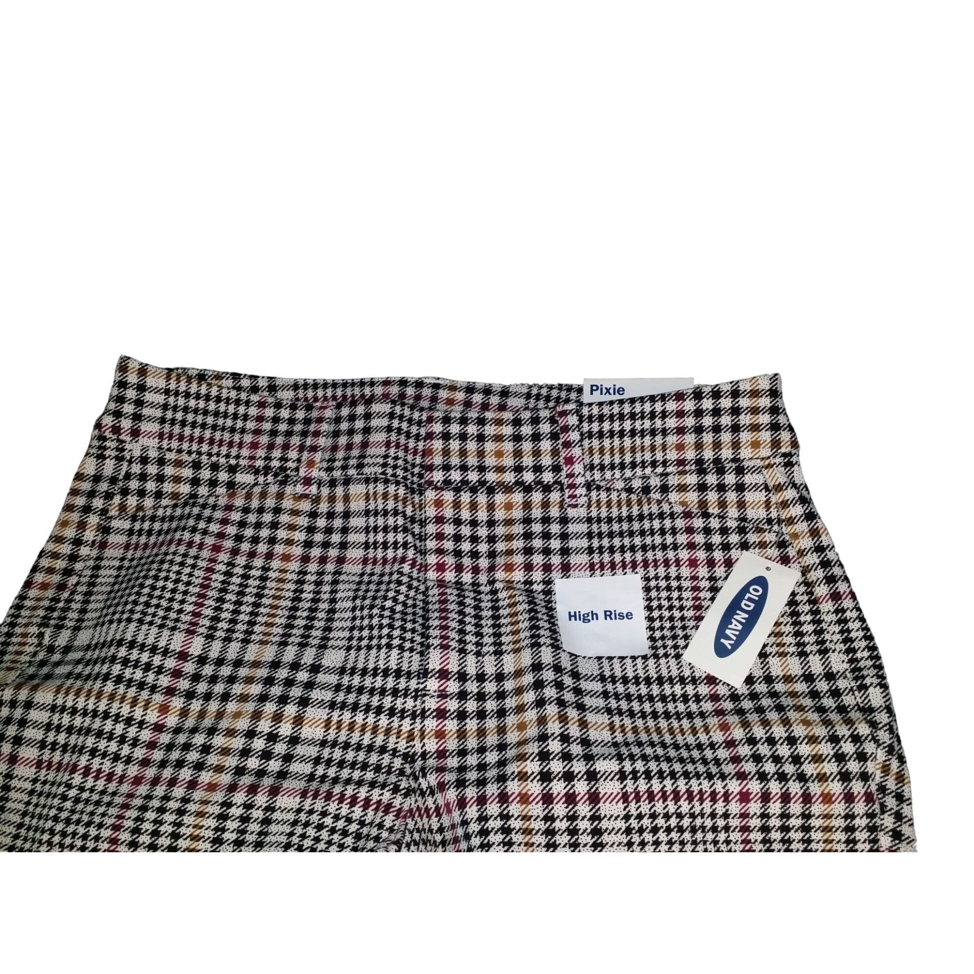 Old Navy Old Navy Pixie High Rise Ankle Pants Women Sz 2 Patterned Pl Size 26" / US 2 / IT 38 - 10 Thumbnail